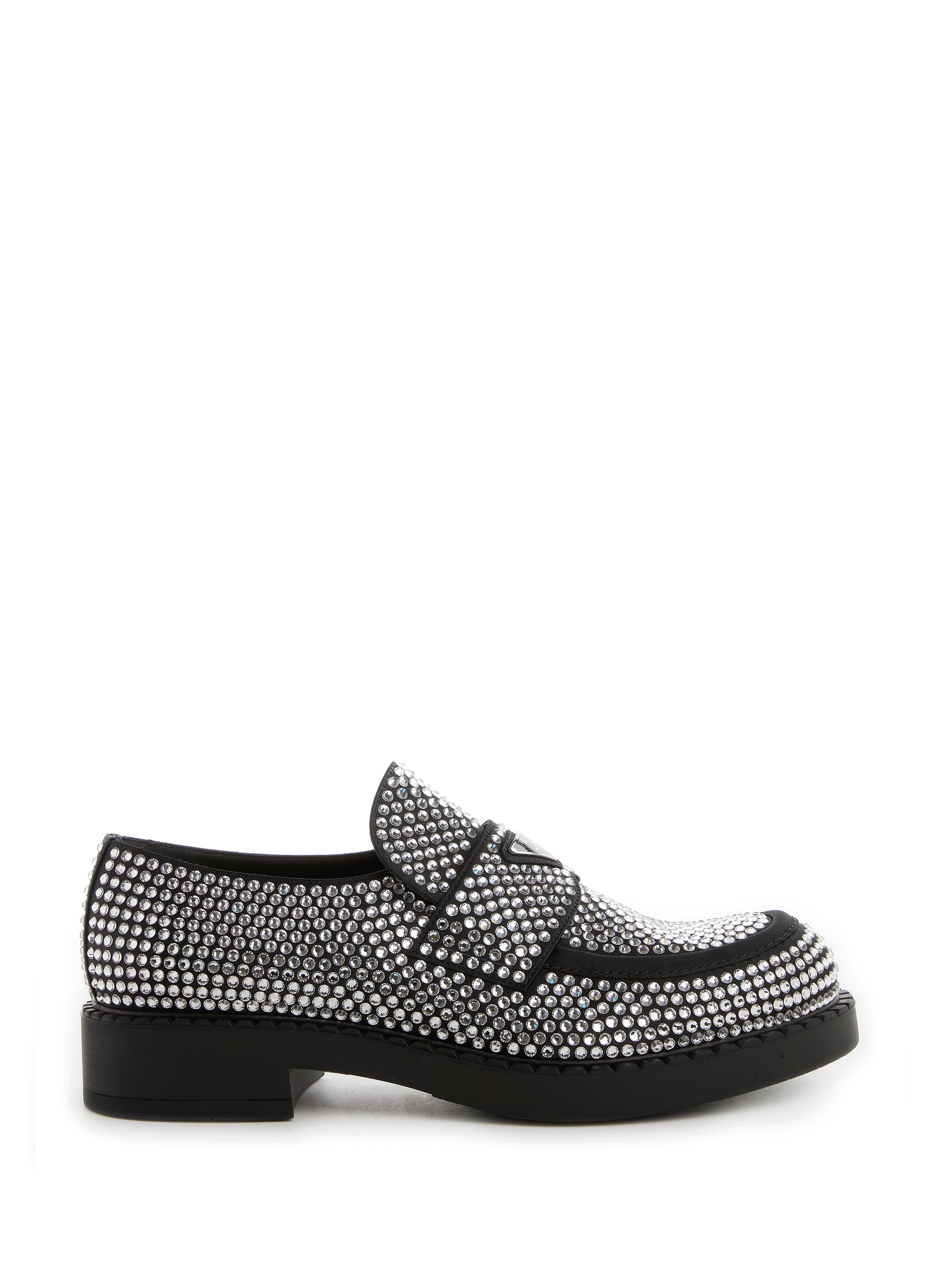 DERBIES PRADA Argent