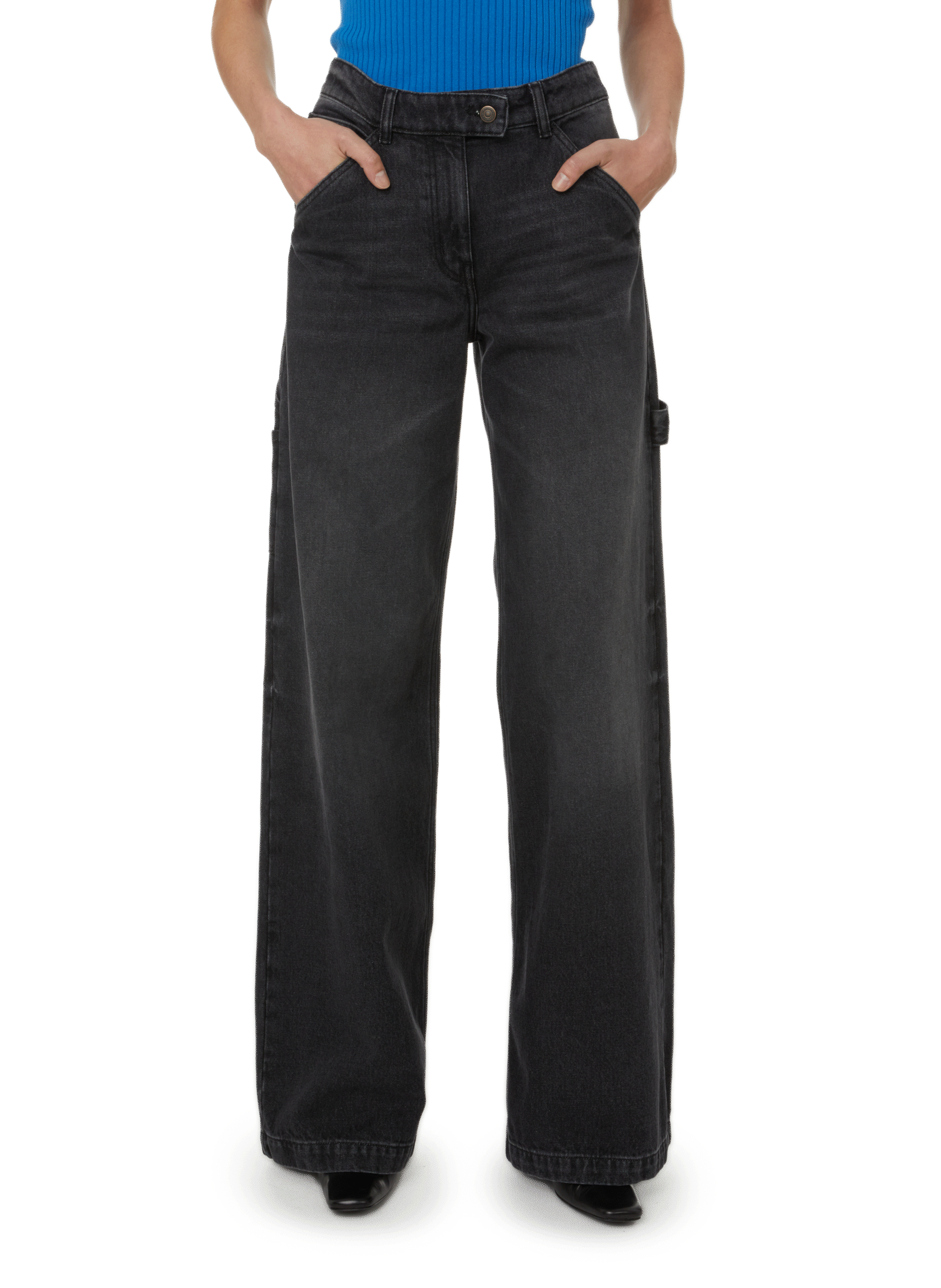 COURRÈGES Baggy jeans Grey