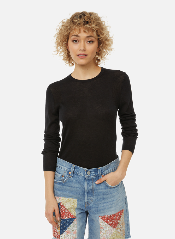 Lyocell and wool fine knit jumper CALVIN KLEIN