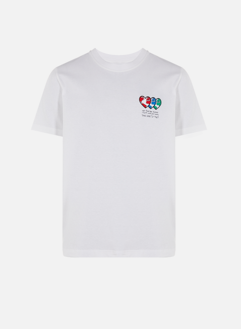 T-shirt en coton WhiteJAGVI RIVE GAUCHE 