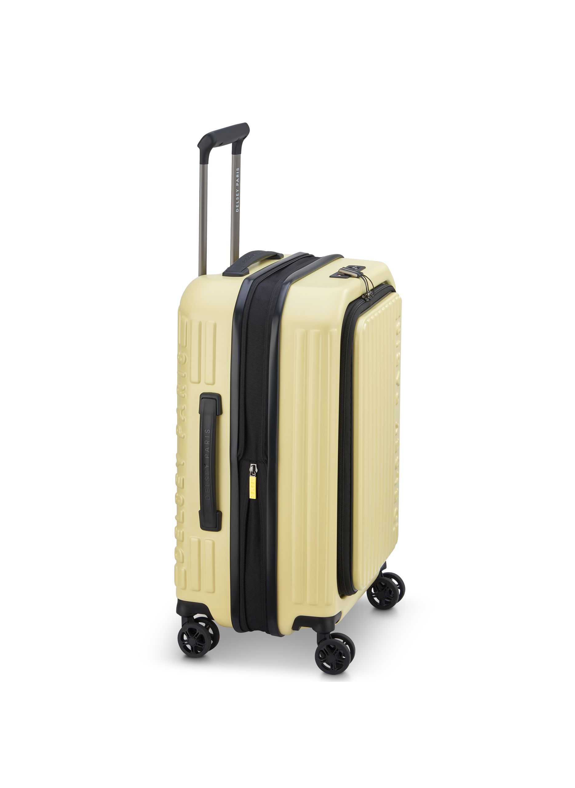 Valise soute rigide taille l - securitime zip Jaune