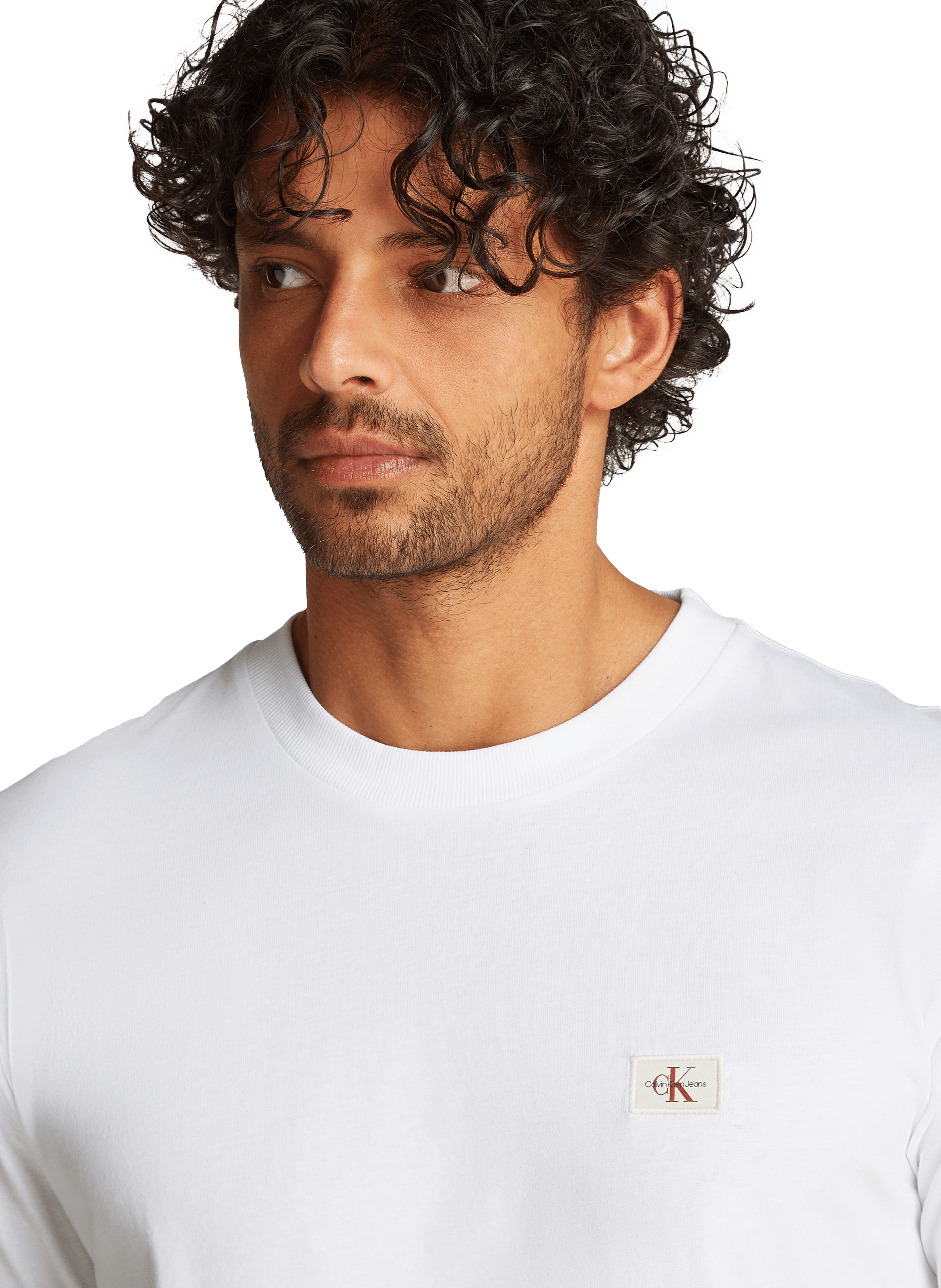 Cotton T-shirt CALVIN KLEIN White