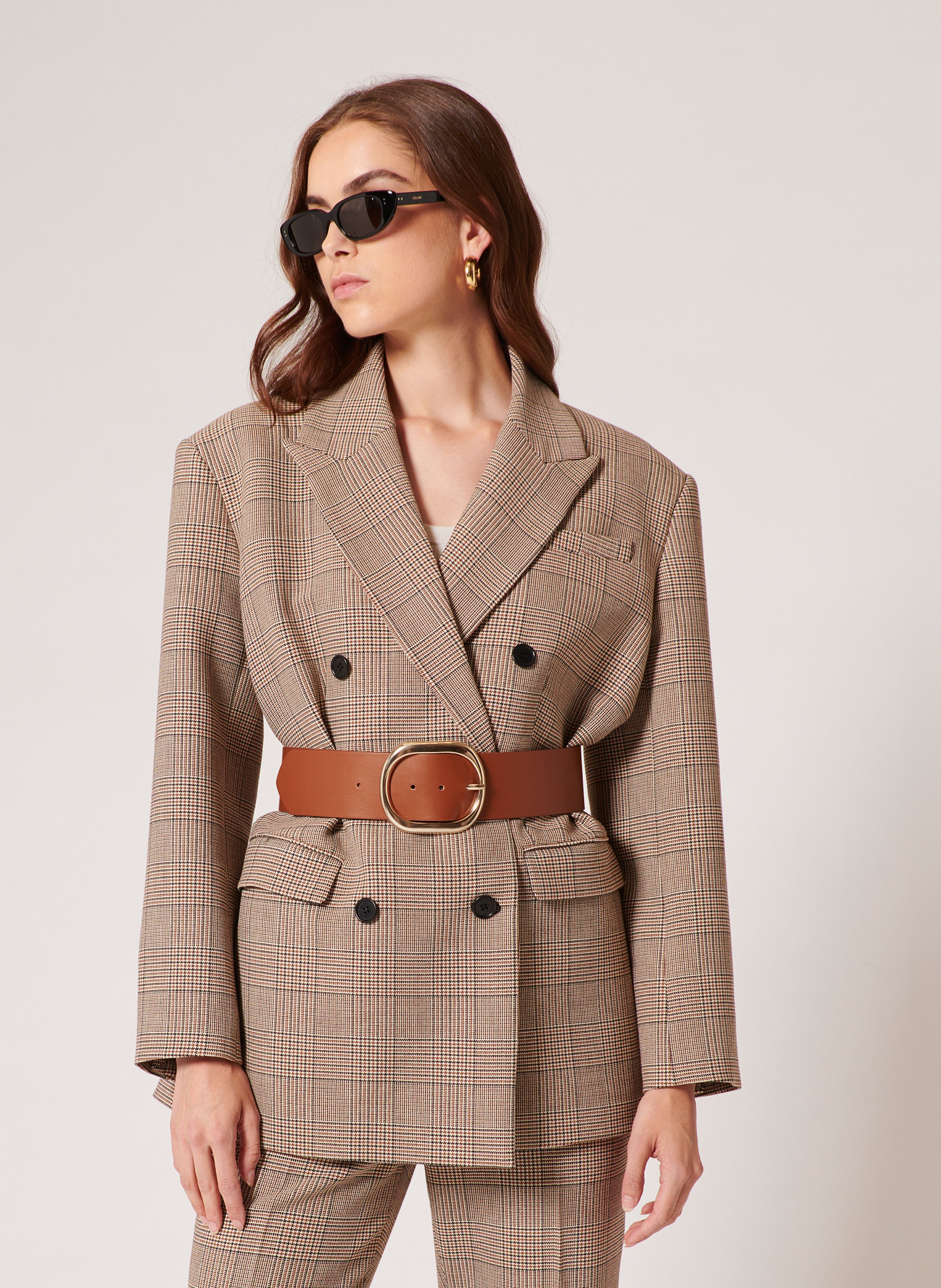 Ceinture  charleneb ZAPA Marron