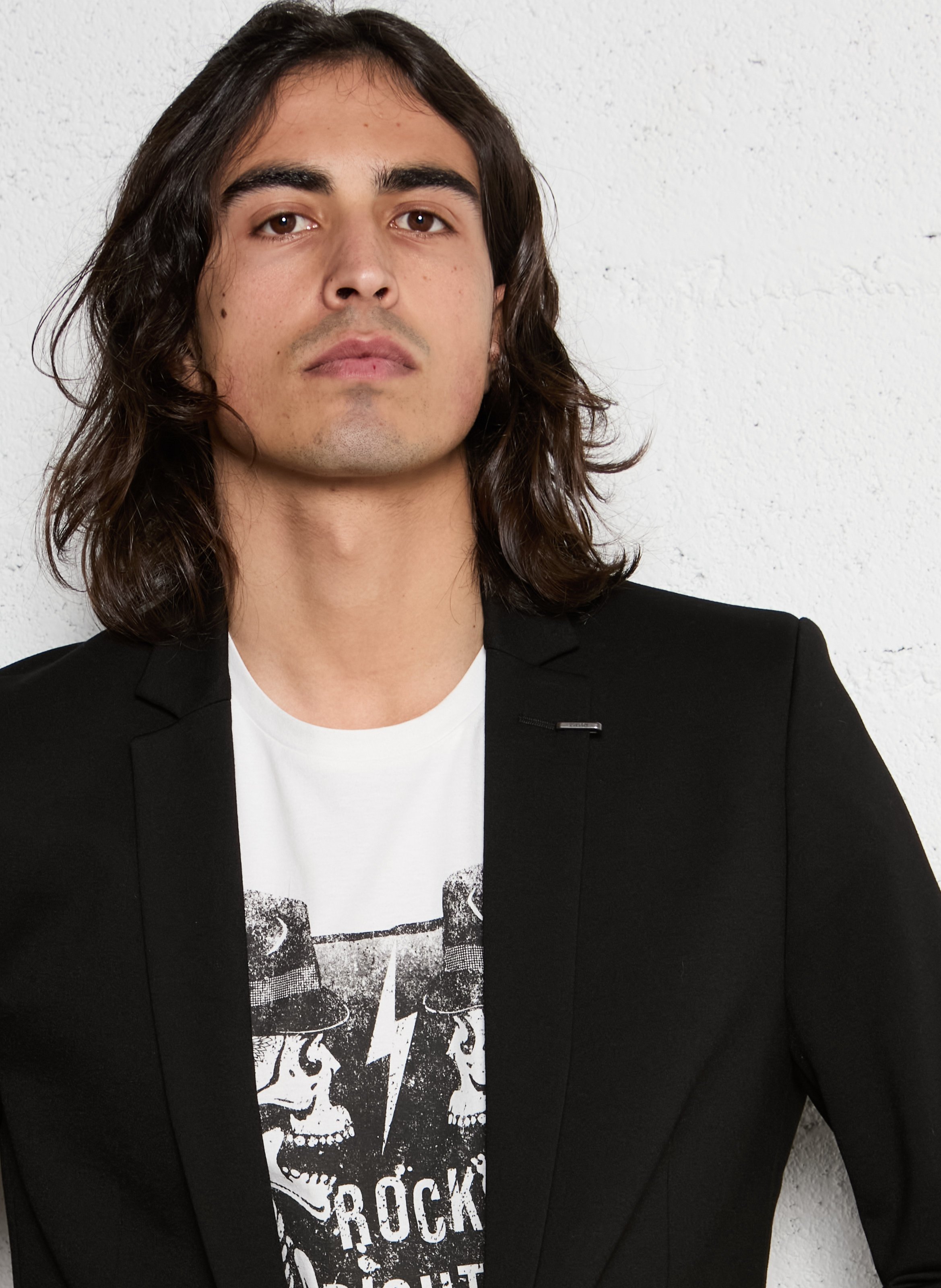 Veste de costume droite IKKS Noir