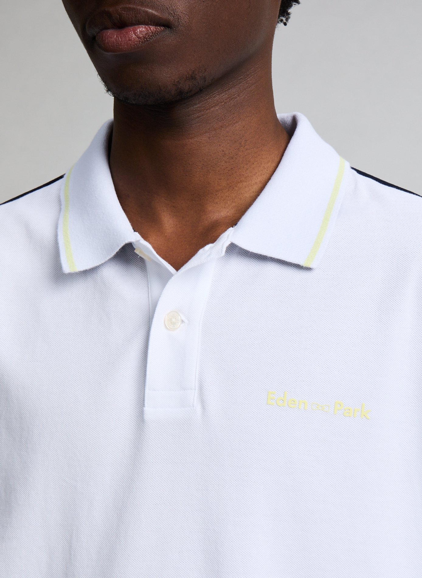  Cotton polo shirt  EDEN PARK White