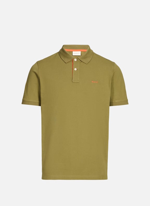 Polo en coton Vert by GANT GANT Polo en coton Vert