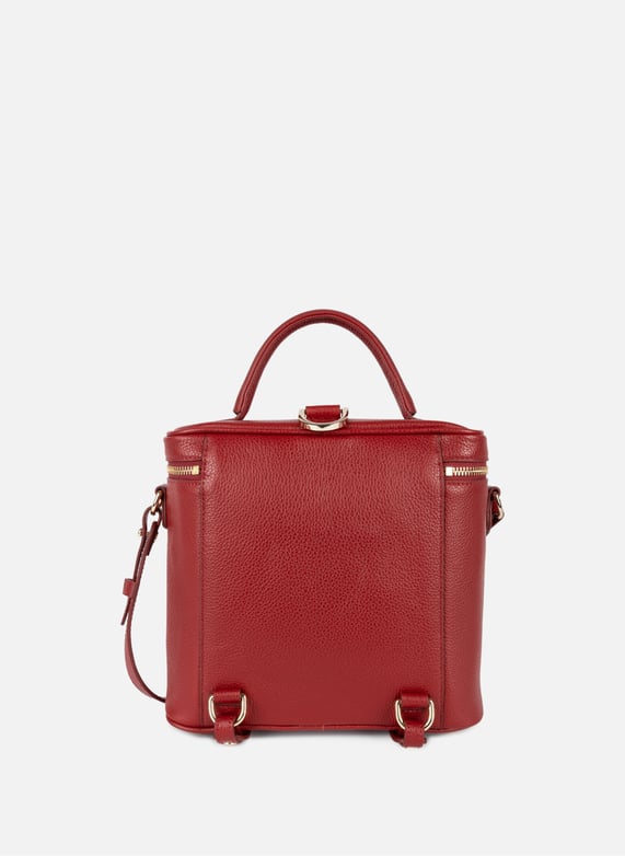 Sac à dos - milano ashna | Rouge by LANCASTER Sac à dos - milano ashna Rouge