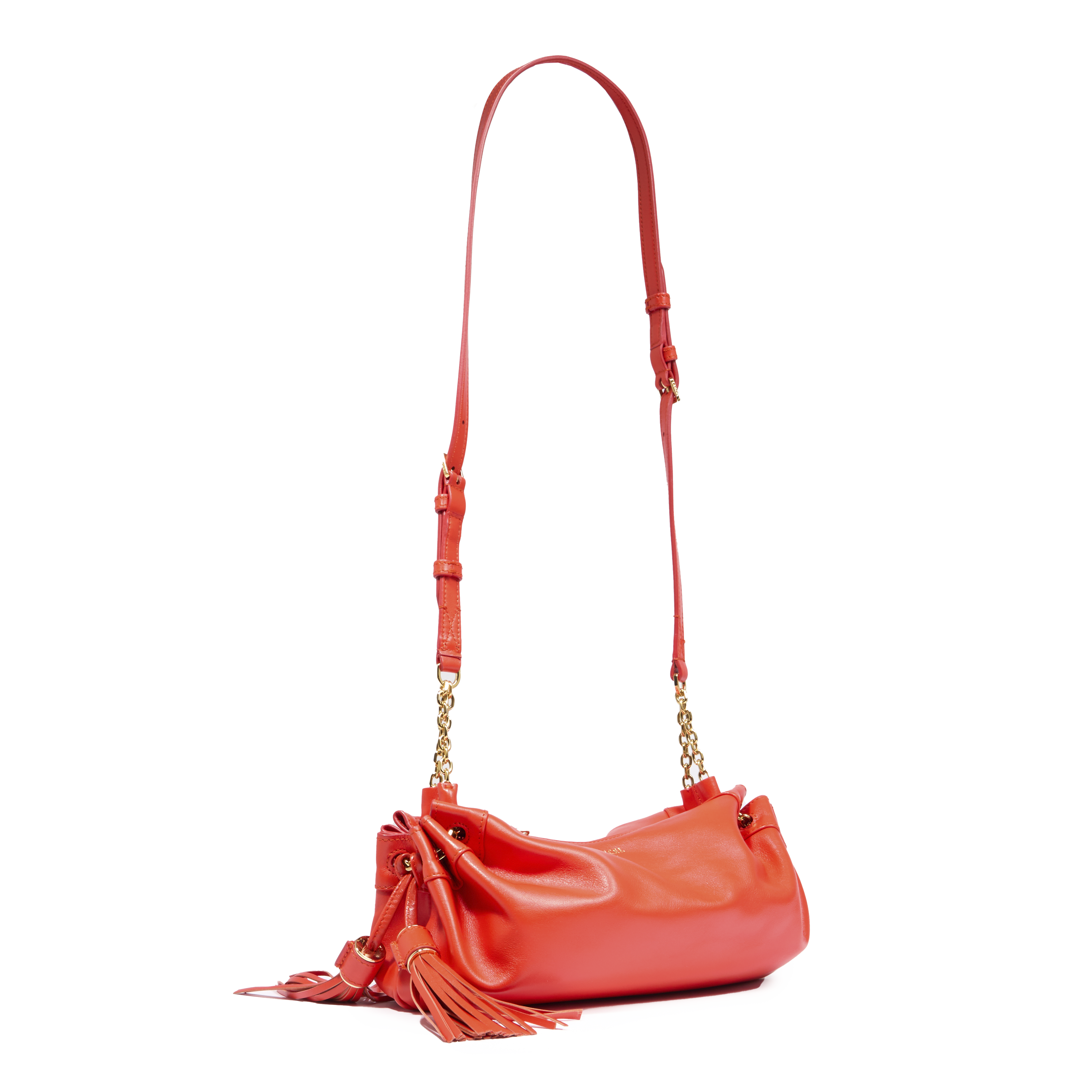Sac mabelle porté croisé s en cuir mabelle LANCEL Orange