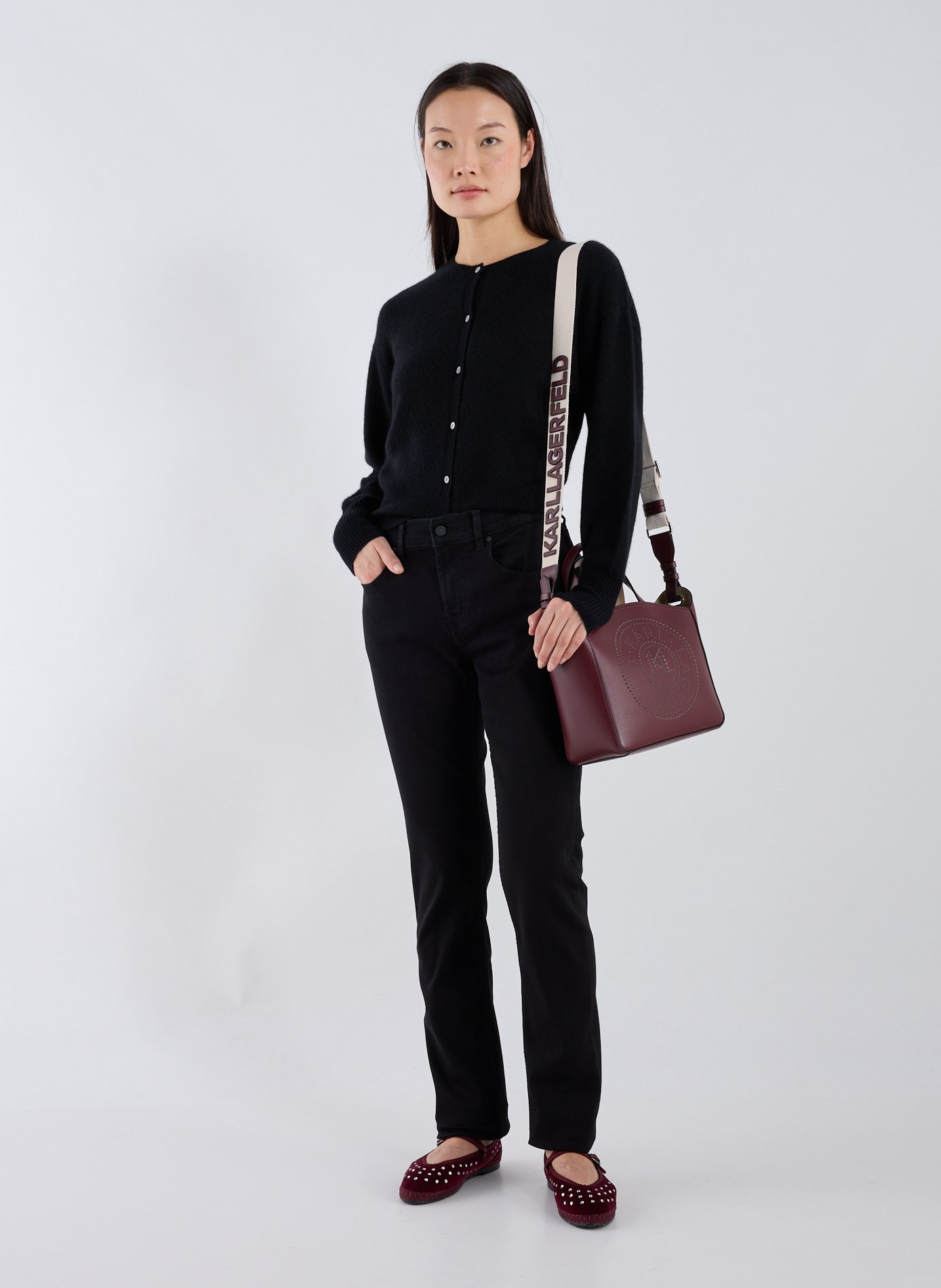 Cardigan en cachemire  ALMADA Noir