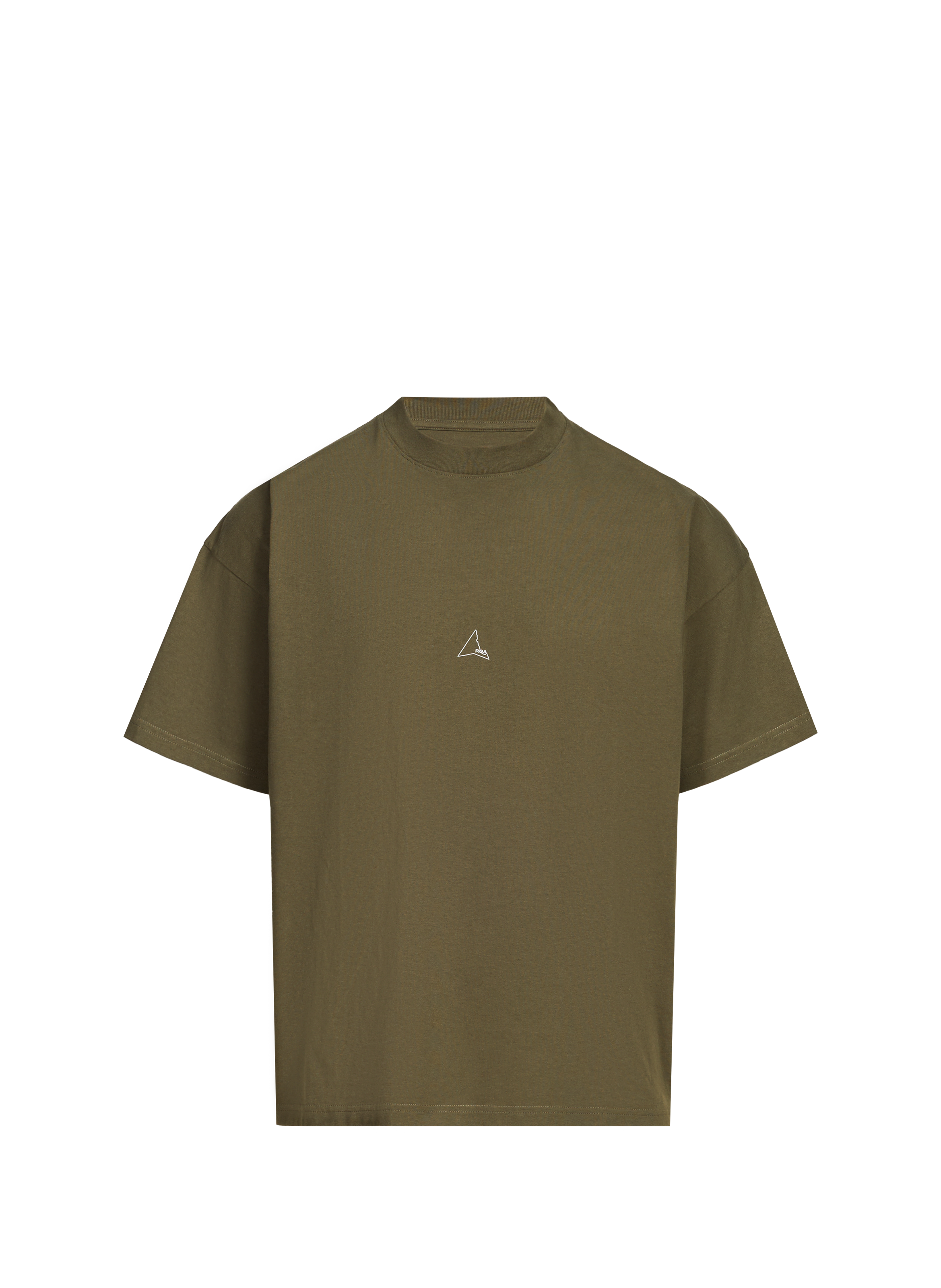 ROA T-Shirt ample manches courtes en coton Kaki