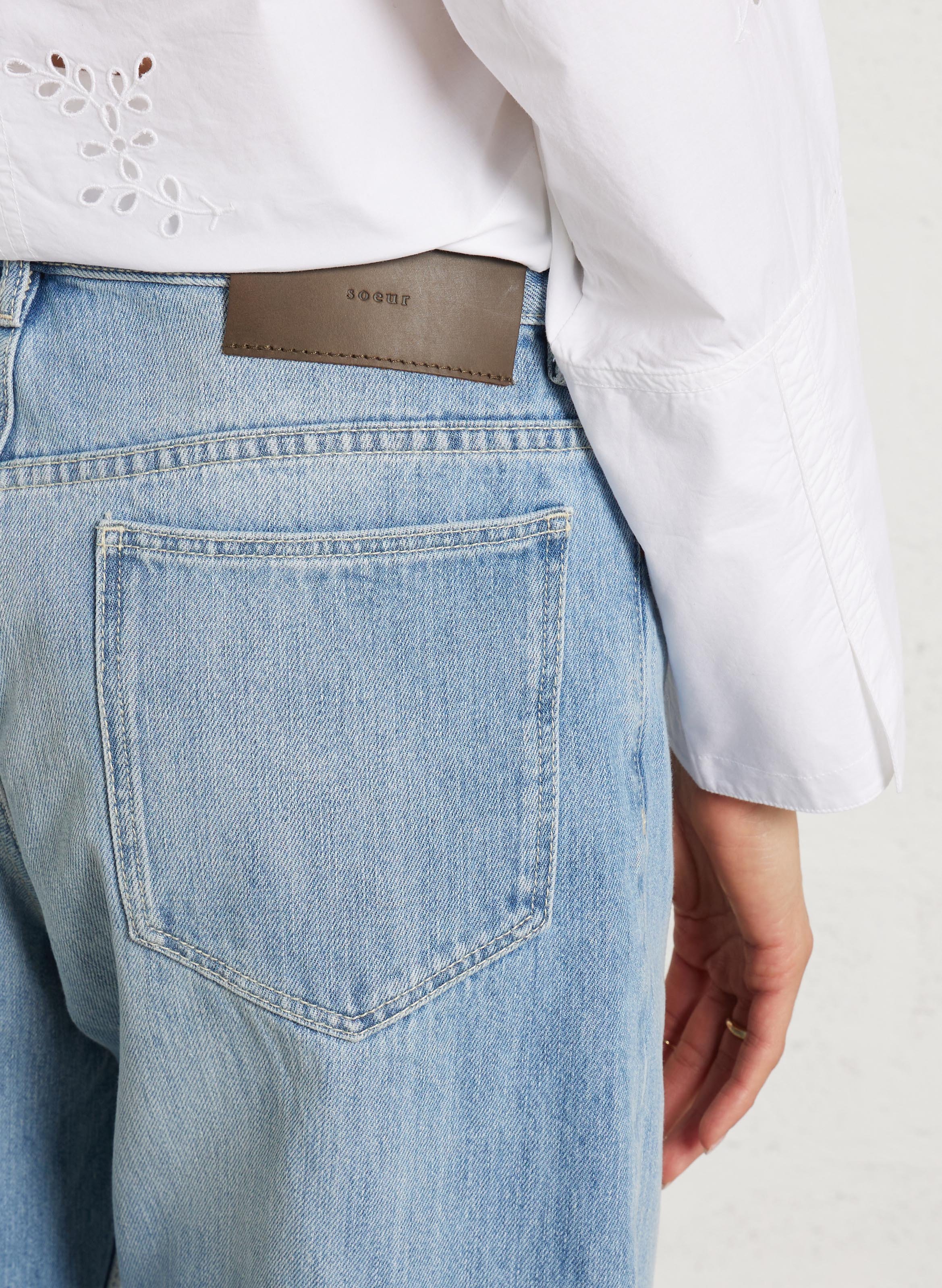 Jean droit harrison SOEUR Bleu