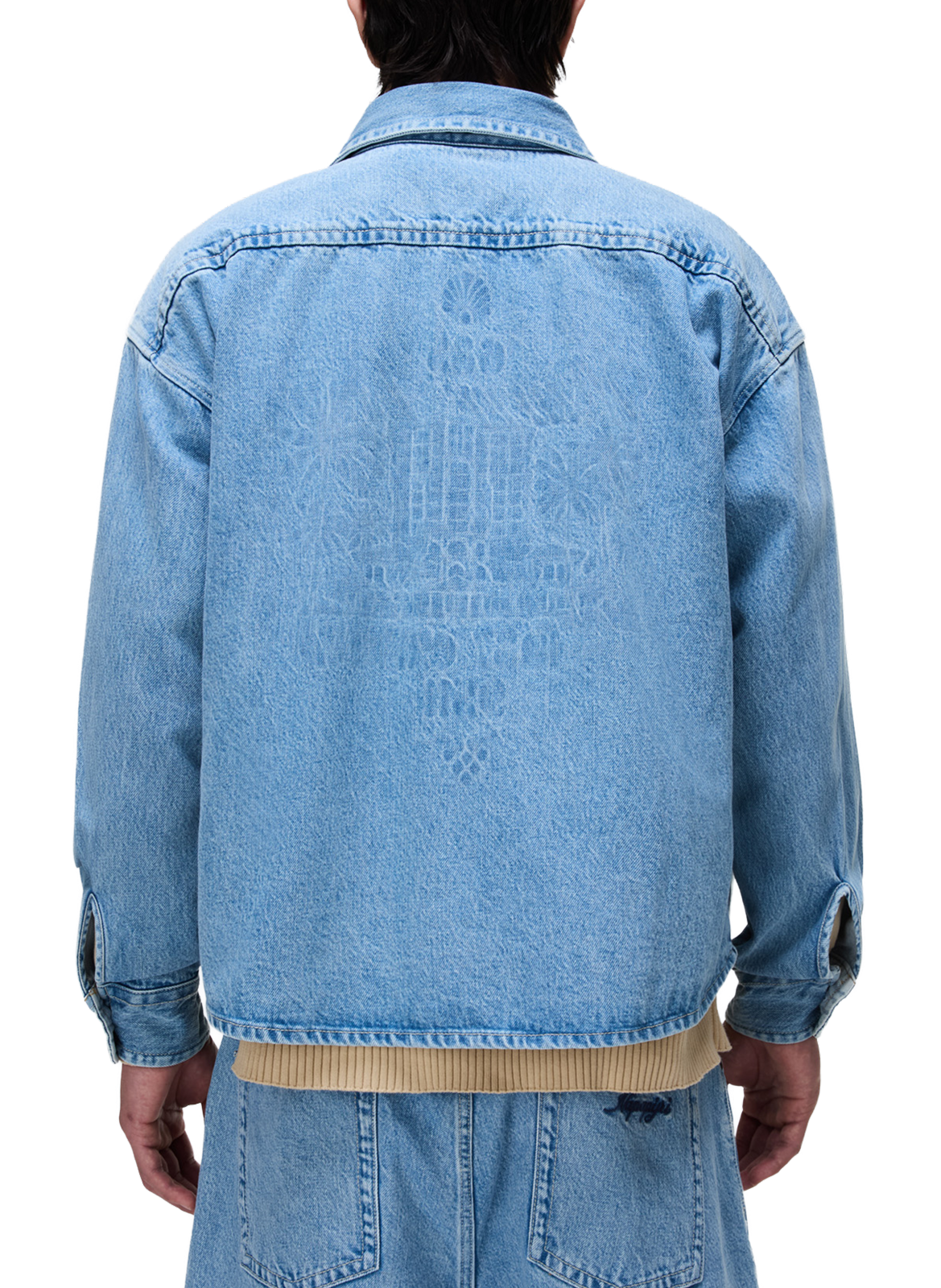 Surchemise en jean en coton NAPAPIJRI Bleu