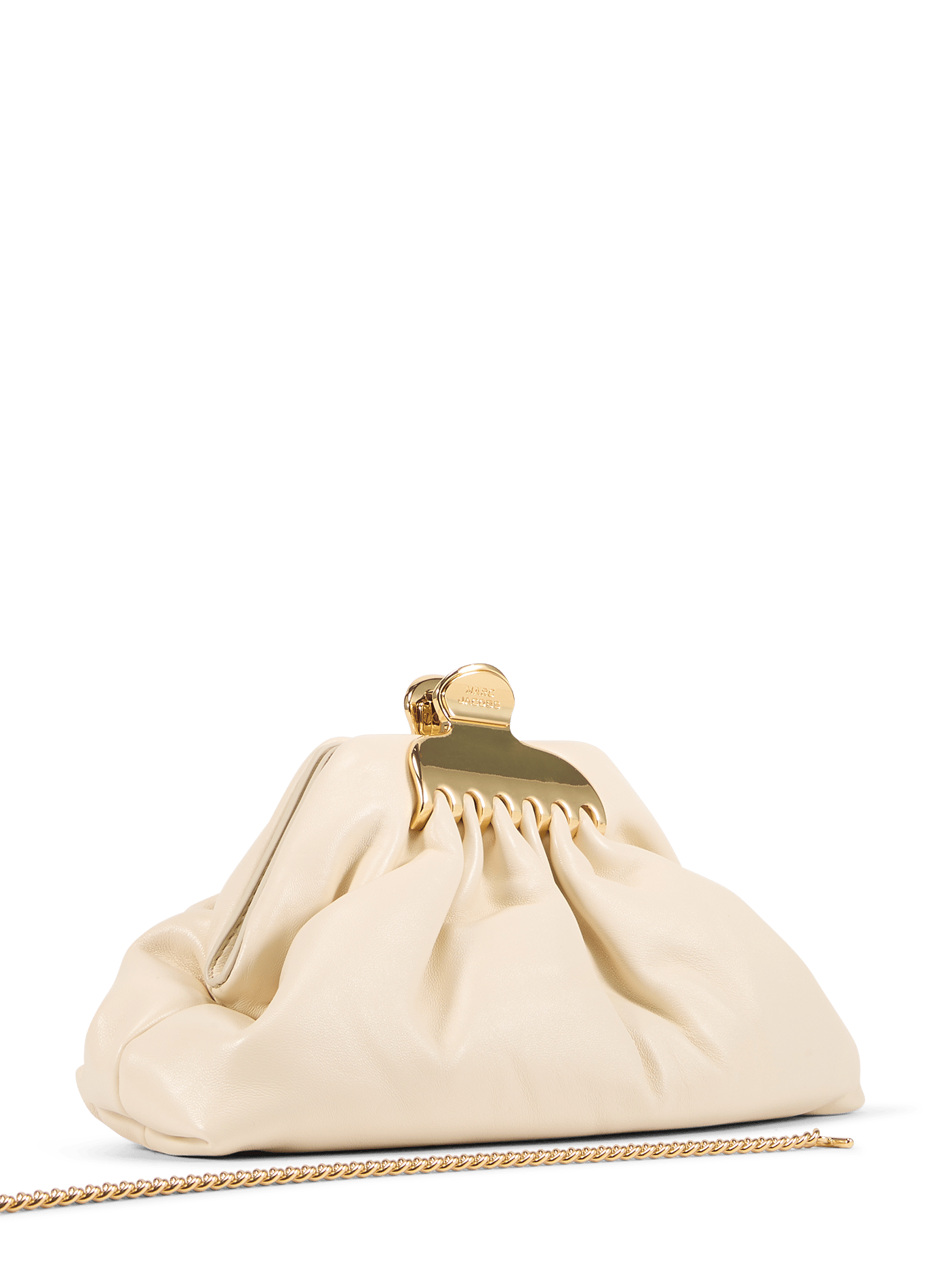 Sac à main The Small Claw clip MARC JACOBS Beige