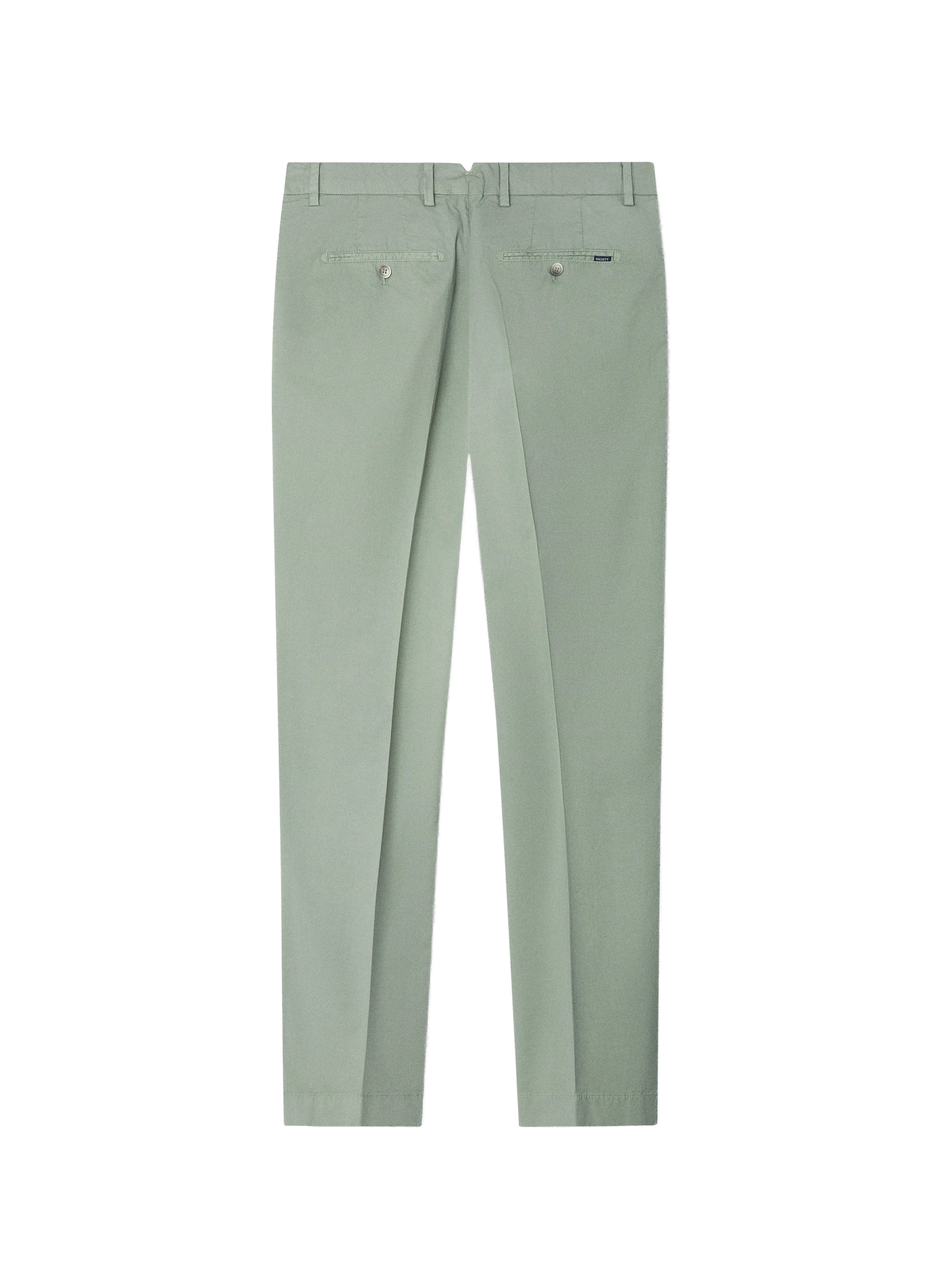 Pantalon chino slim Kensington en coton mélangé HACKETT Vert