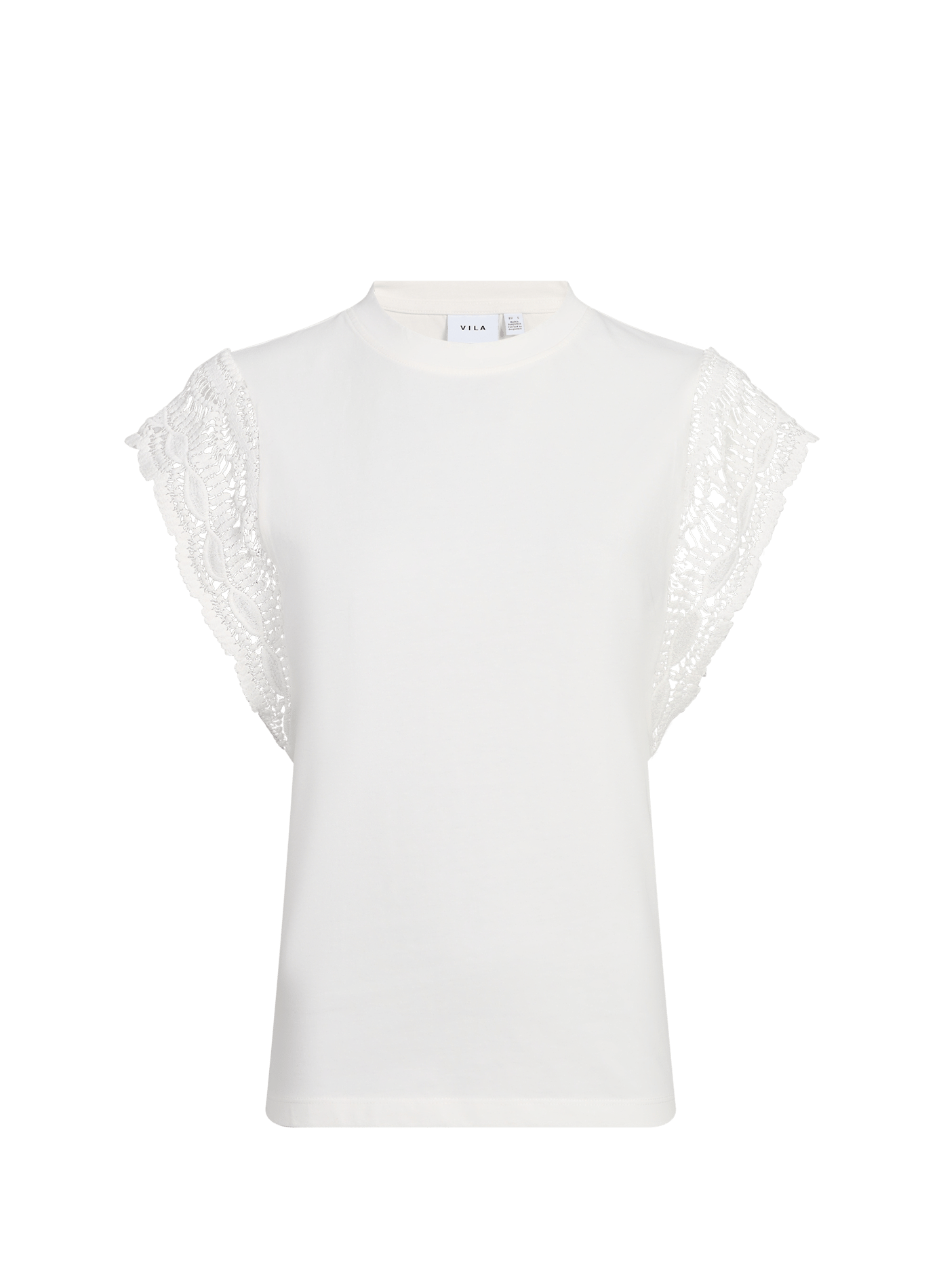 T-shirt Vimandala en coton VILA Blanc