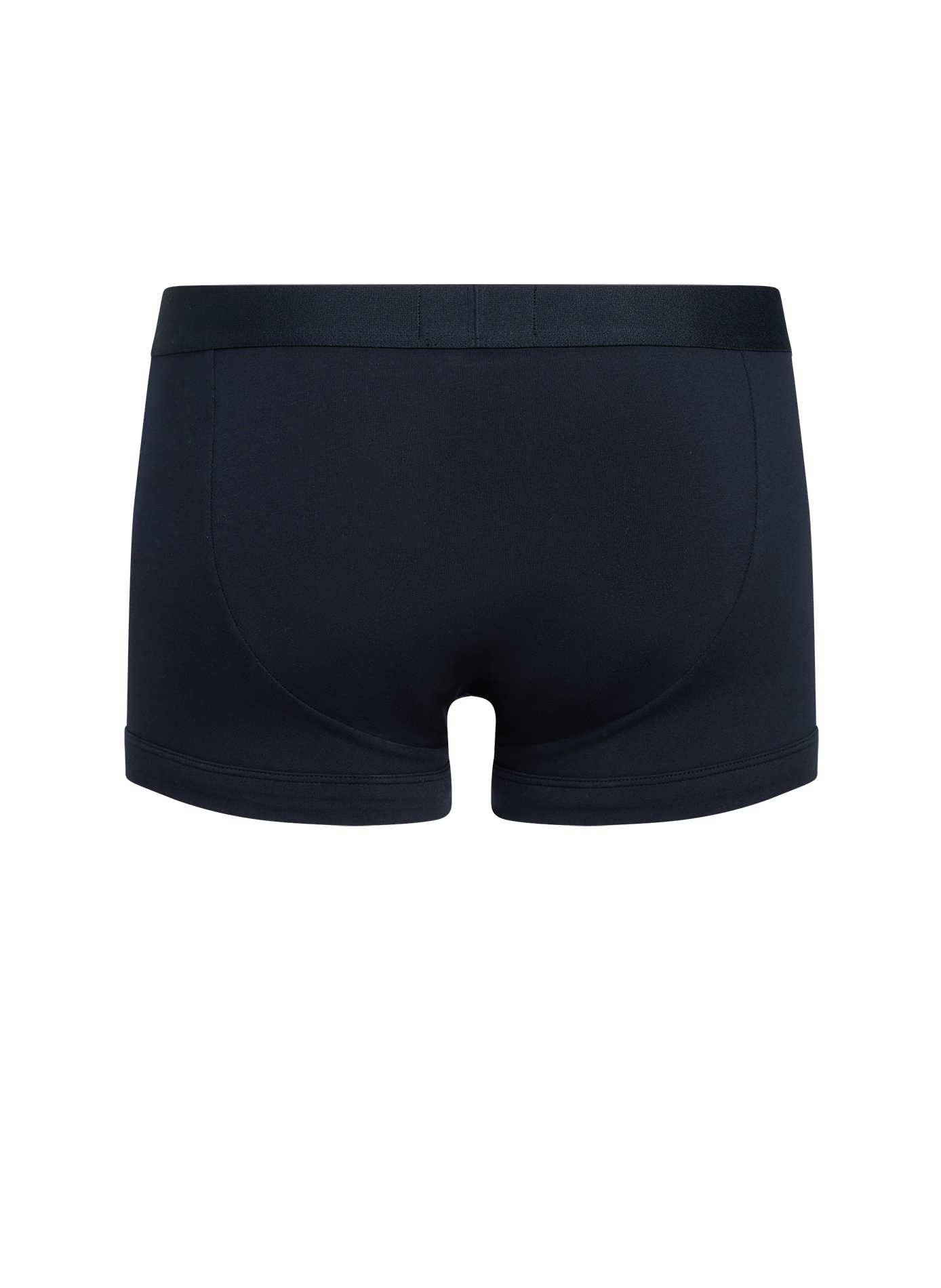 Lot de 3 boxers unis en coton mélangé EMPORIO ARMANI Noir