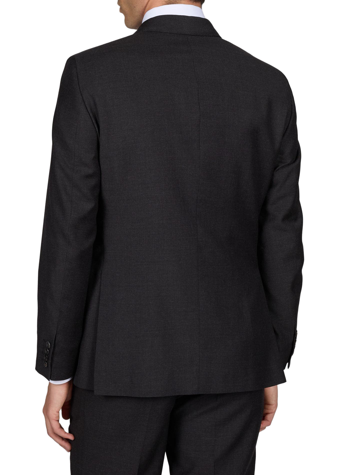 Veste de costume en laine HACKETT Gris