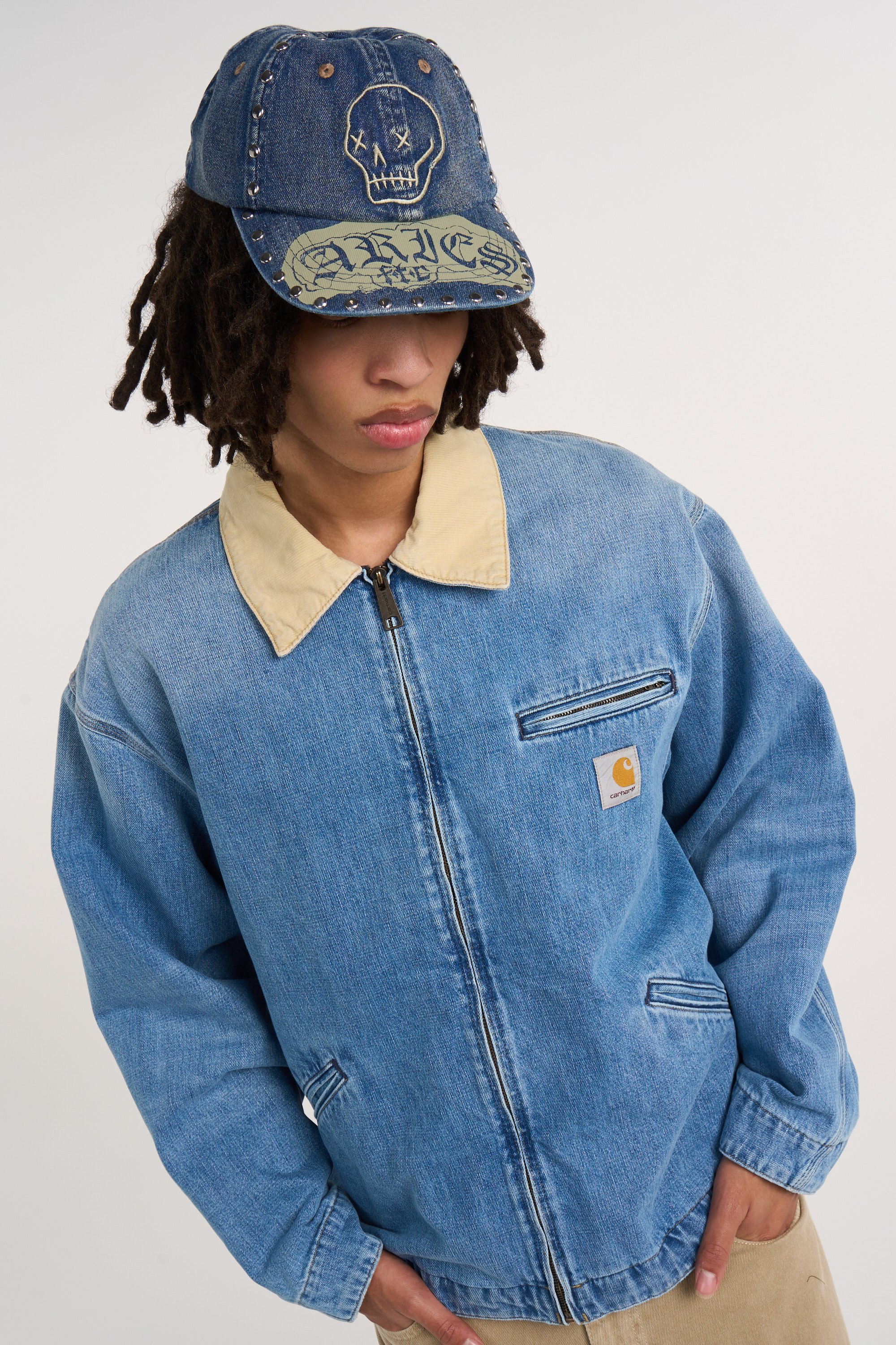 Veste og detroit jacket CARHARTT WIP Bleu