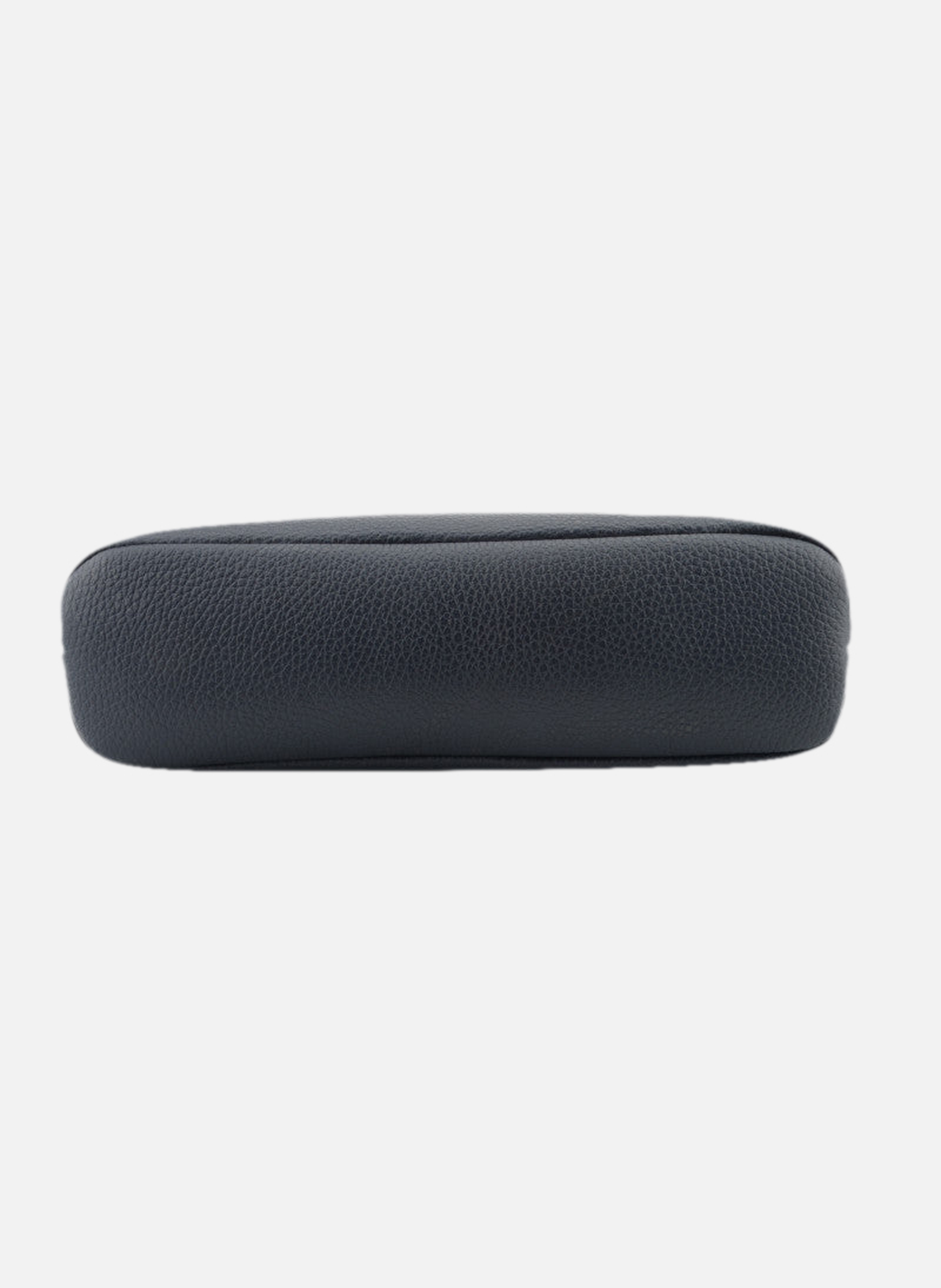 110 magnet | sac porté croisé en cuir de veau grainé POURCHET Bleu