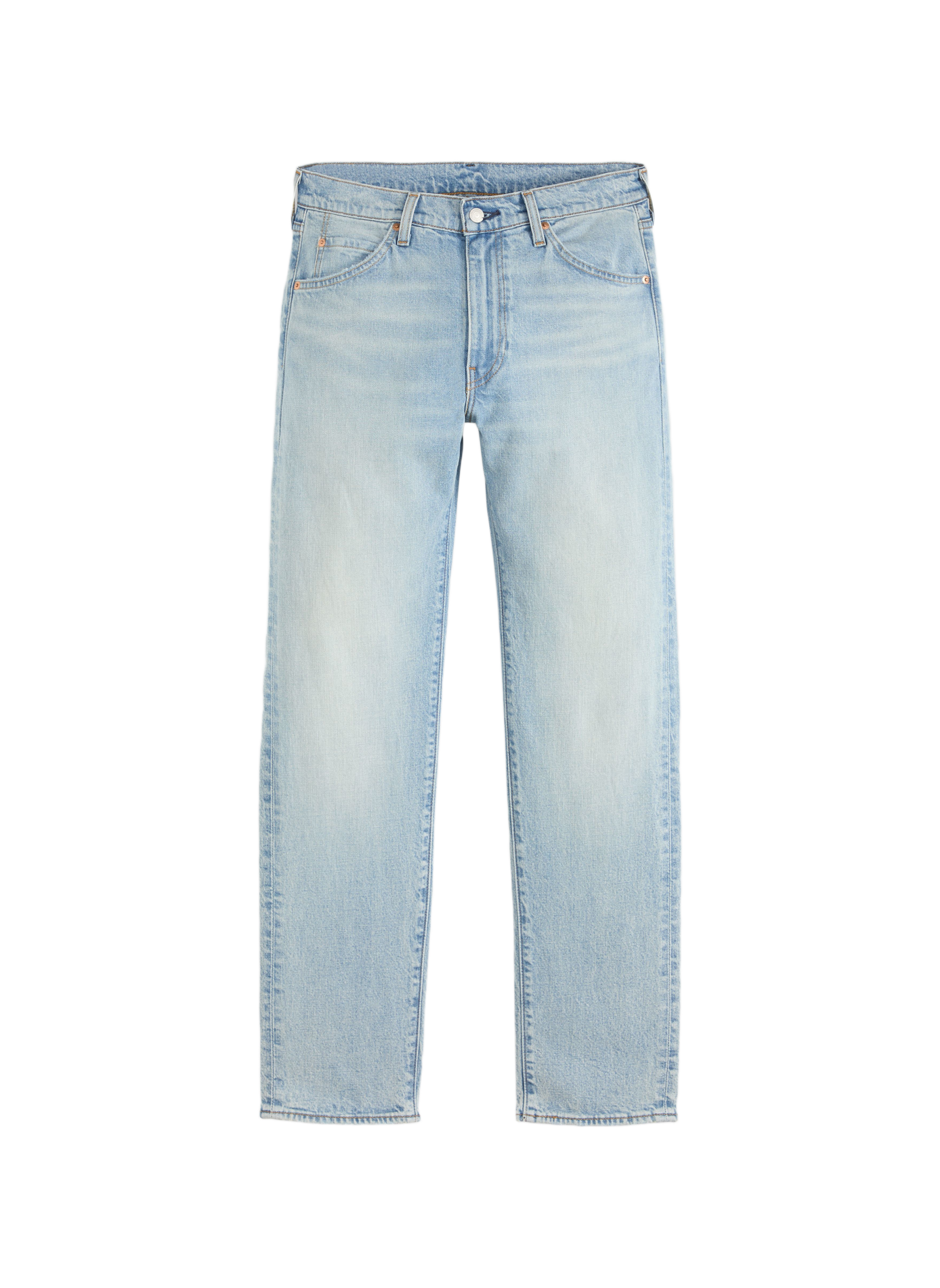 Rechte jeans van gemengd katoen LEVI'S Blauw