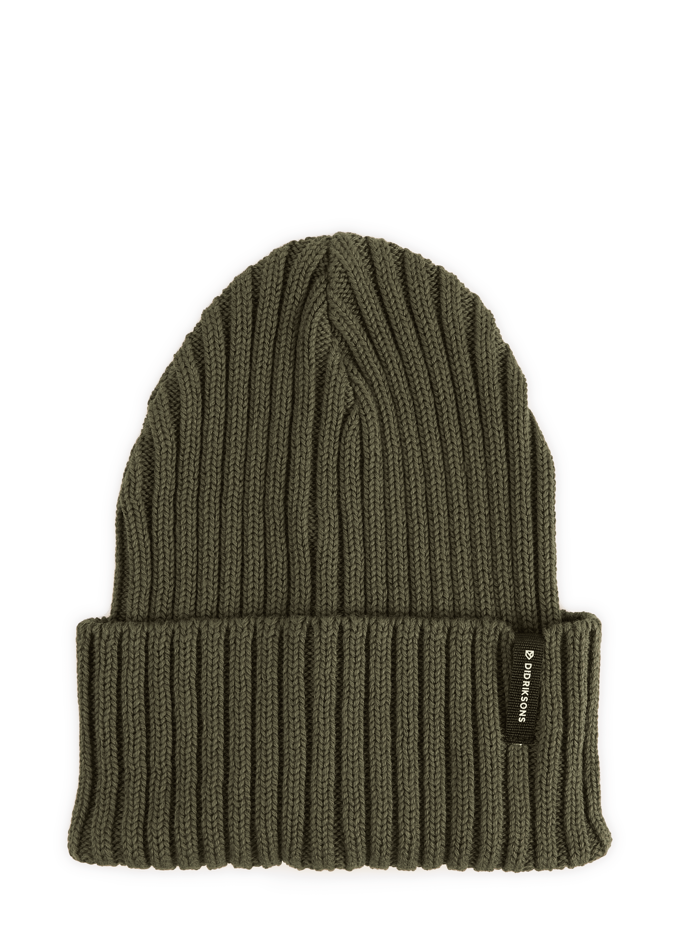 Laken cotton knit beanie DIDRIKSONS Khaki