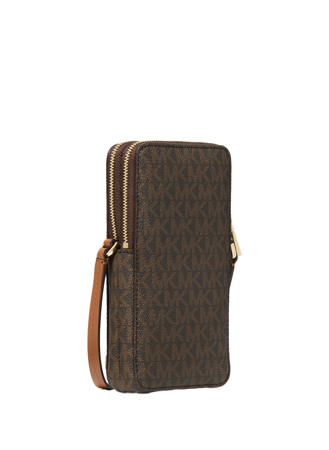 Kleine Monogramm-Umhängetasche MICHAEL KORS Braun