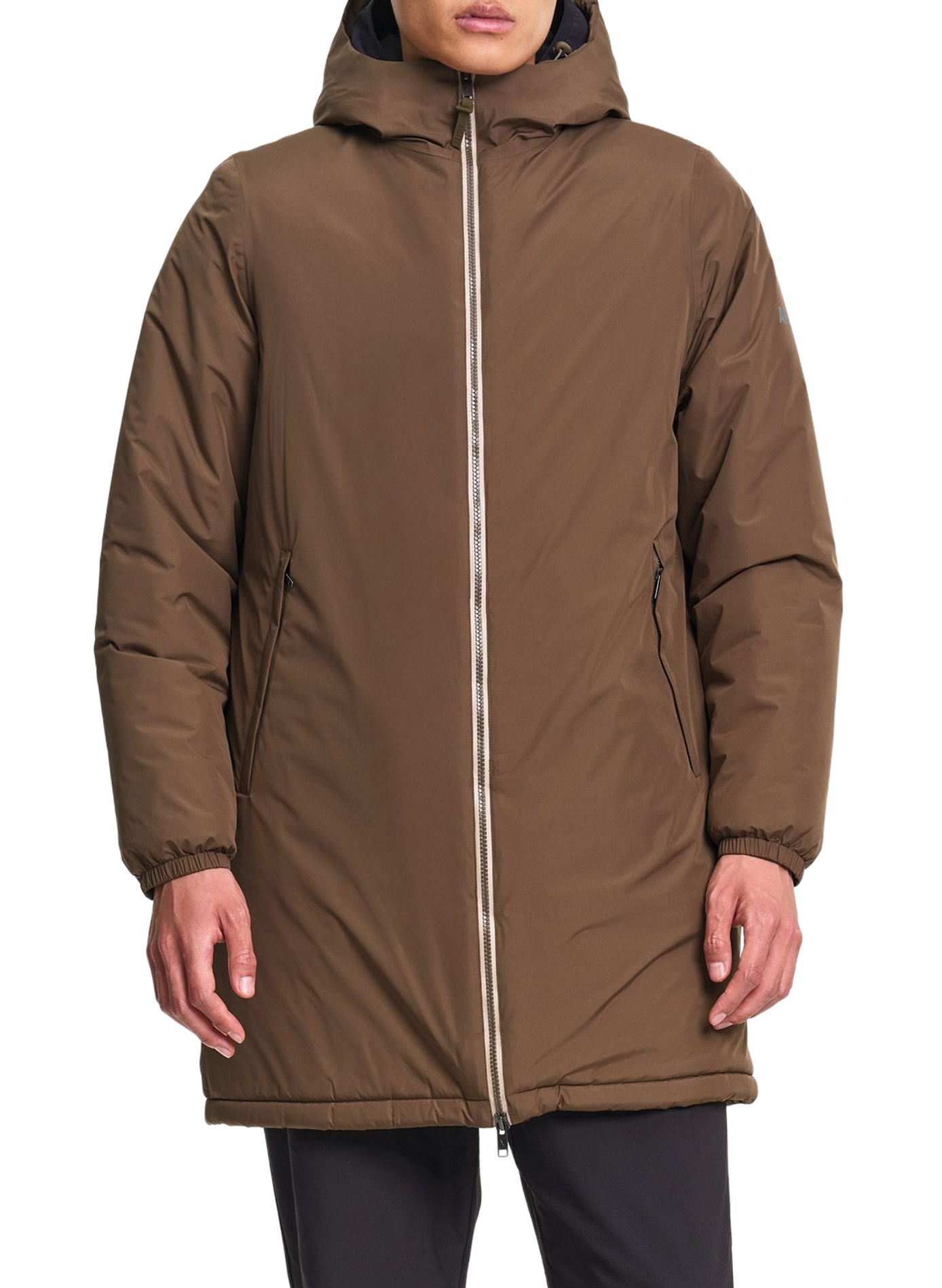 Parka droit à capuche | Marron AIGLE Homme