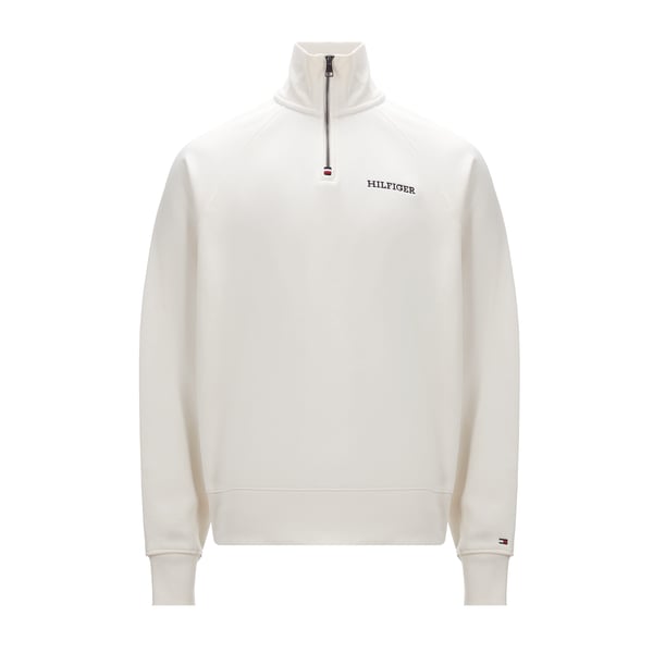 Sweatshirt à col zippé