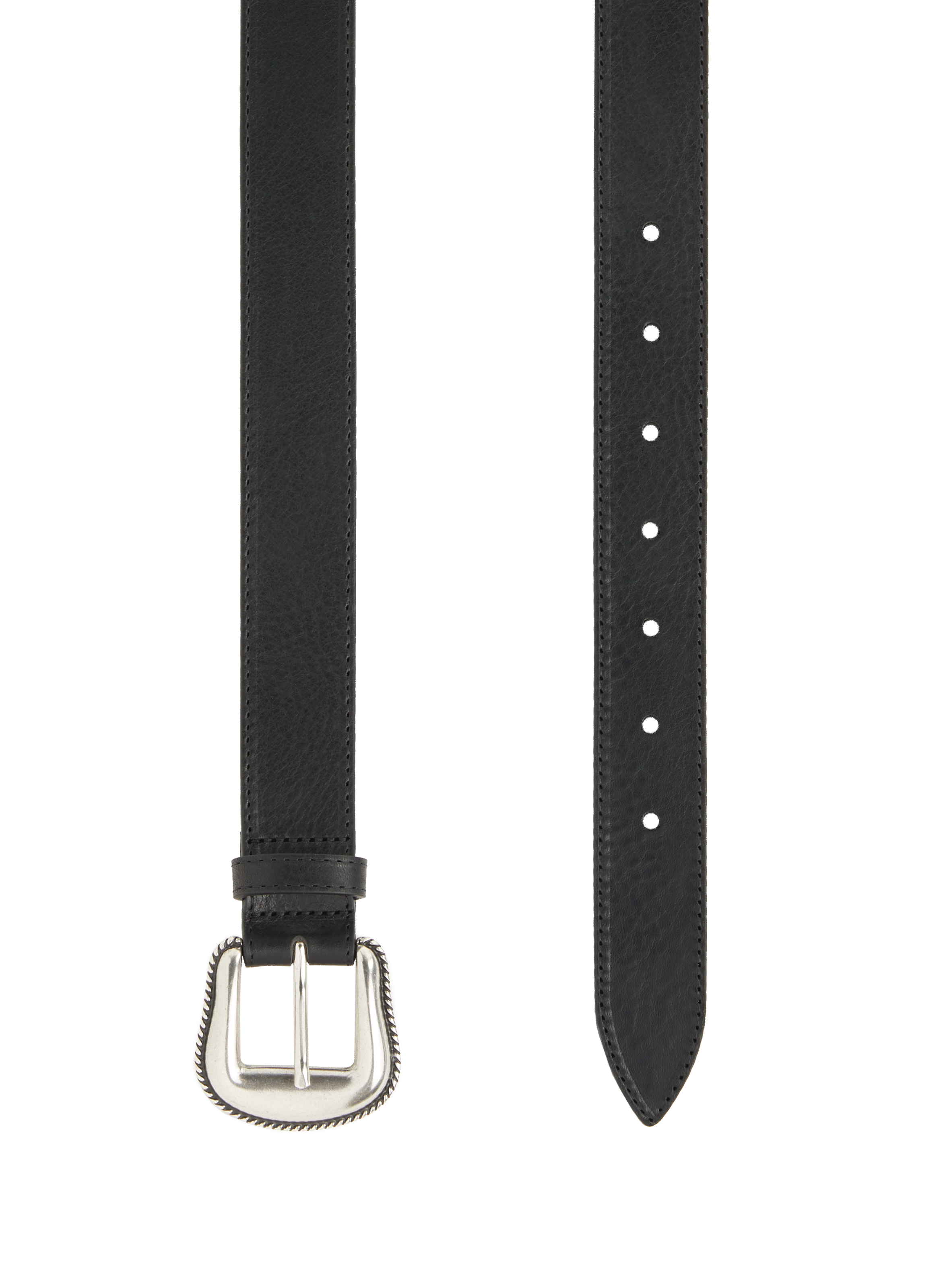 Ceinture en cuir SAISON 1865 Noir