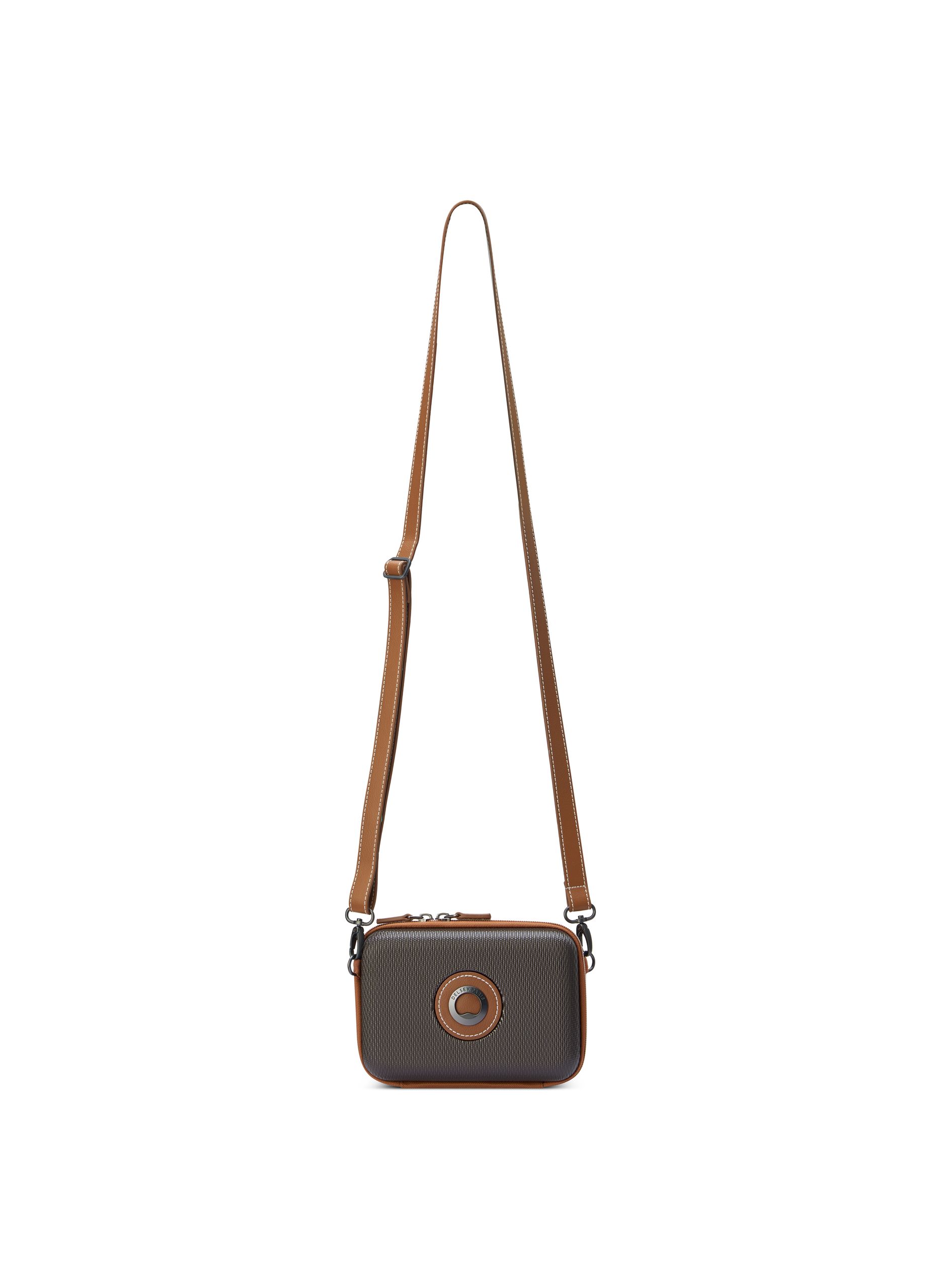 Sac urbain  rigide taille xs - chatelet air 2.0 DELSEY PARIS Marron