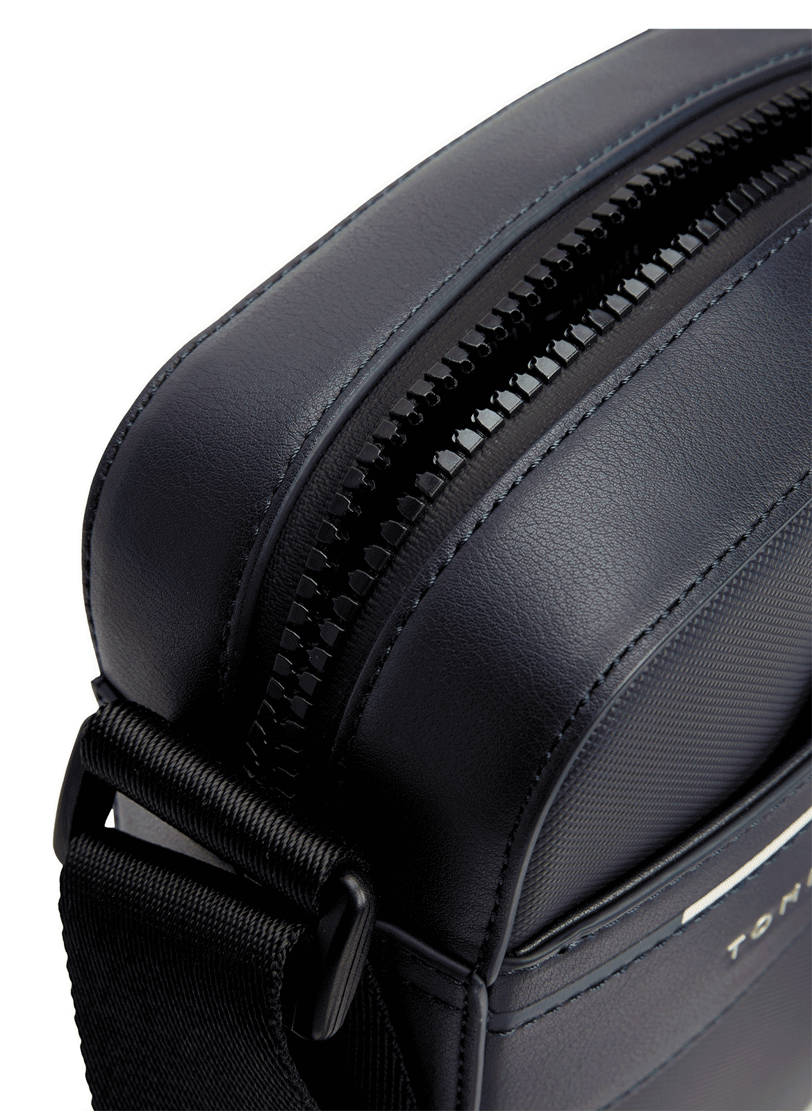 Sac à bandoulière effet cuir TOMMY HILFIGER Bleu