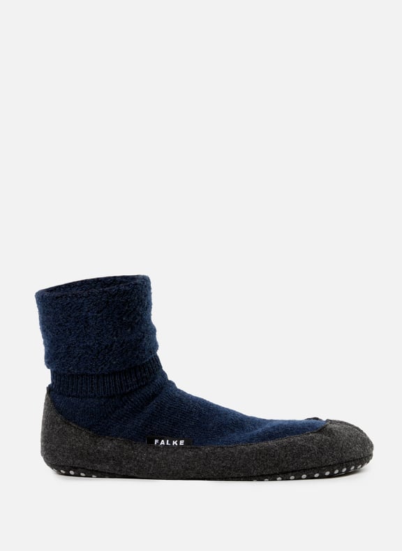 Non-slip wool blend slippers Blue by FALKE FALKE Non-slip wool blend slippers Blue