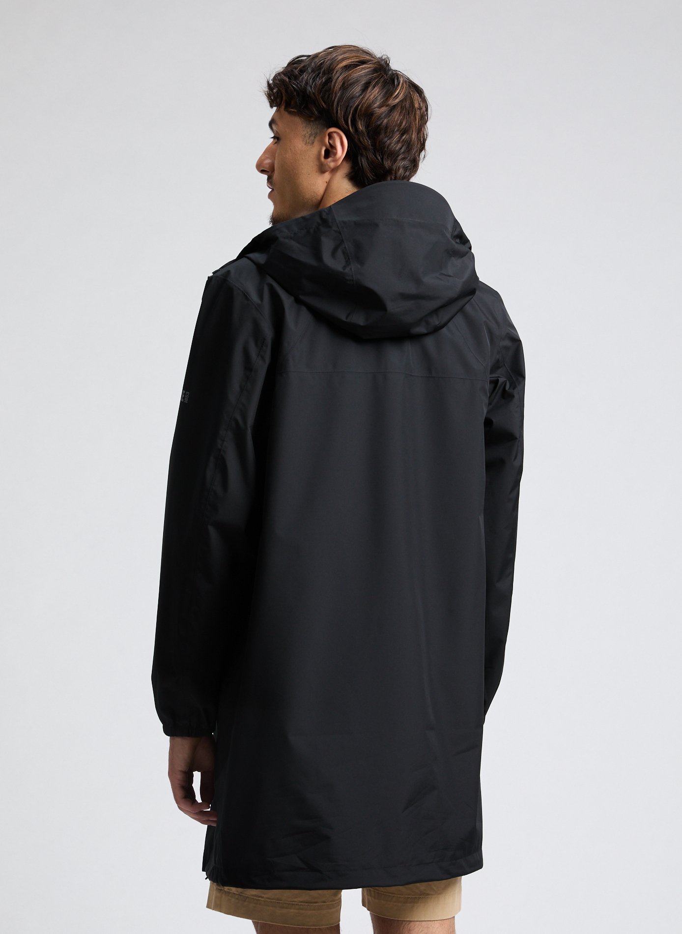 Imperméable long et pliable AIGLE Noir