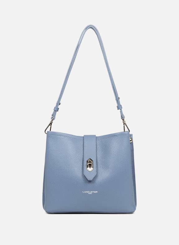 Sac seau - top double Bleu by LANCASTER LANCASTER Sac seau - top double Bleu