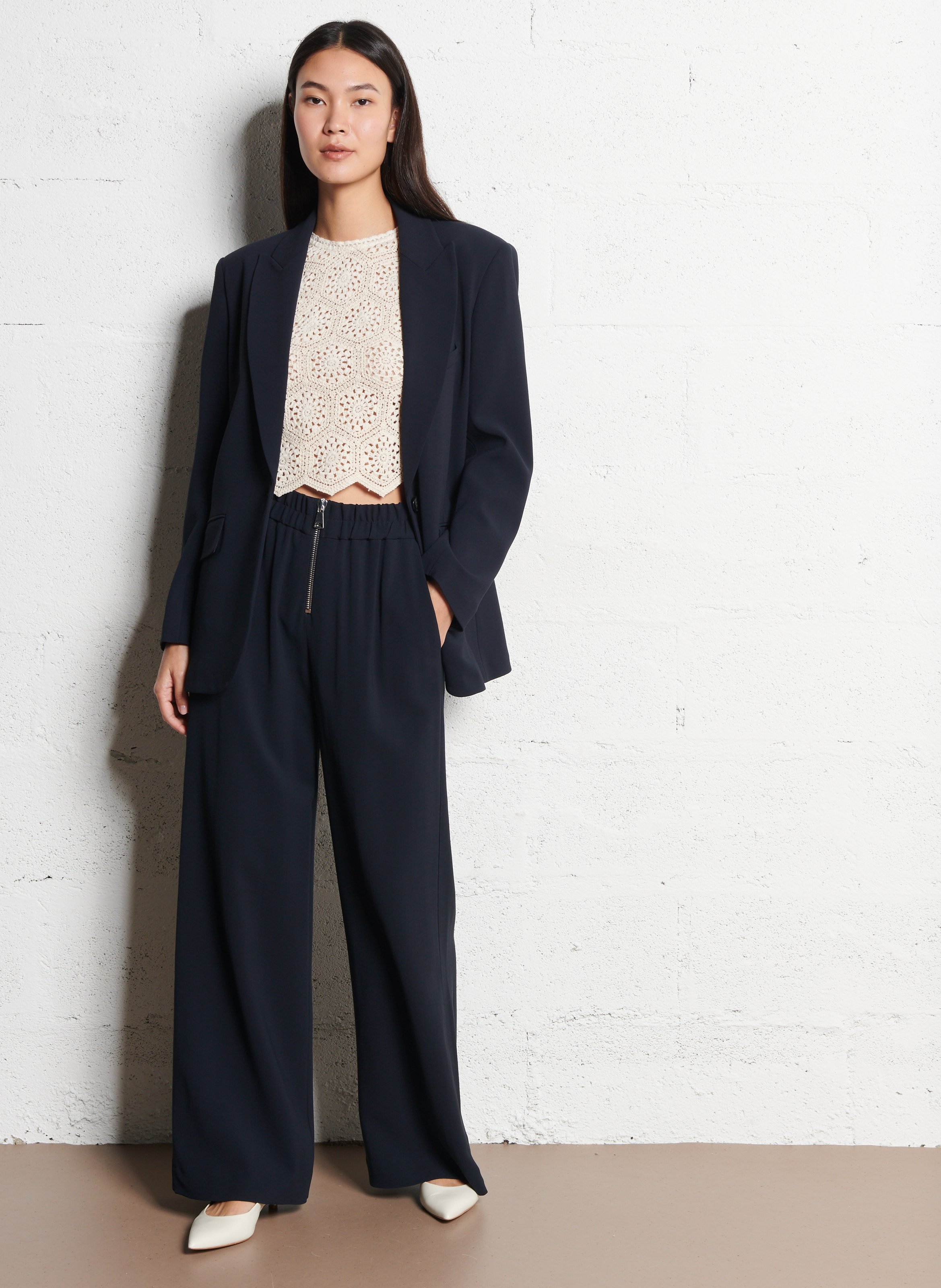 Pantalon large carlos BA&SH Bleu