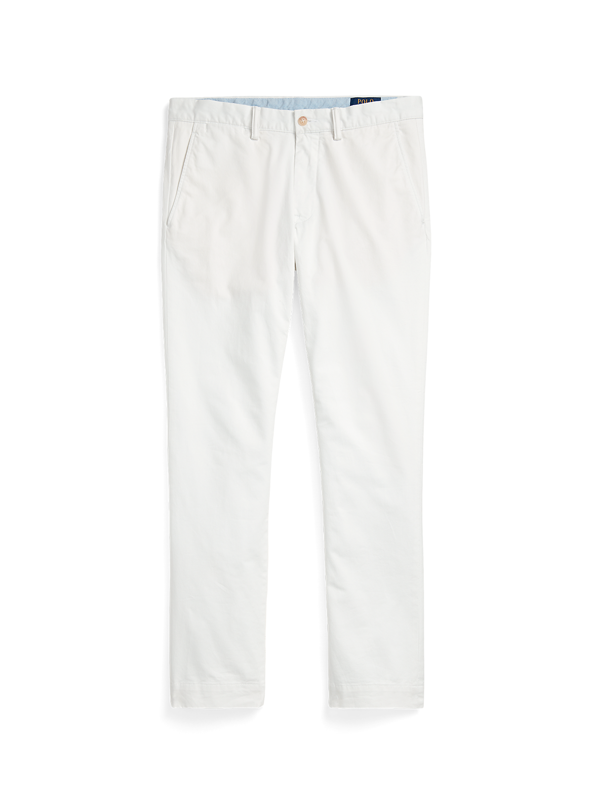 Slim-fit cotton trousers  POLO RALPH LAUREN White