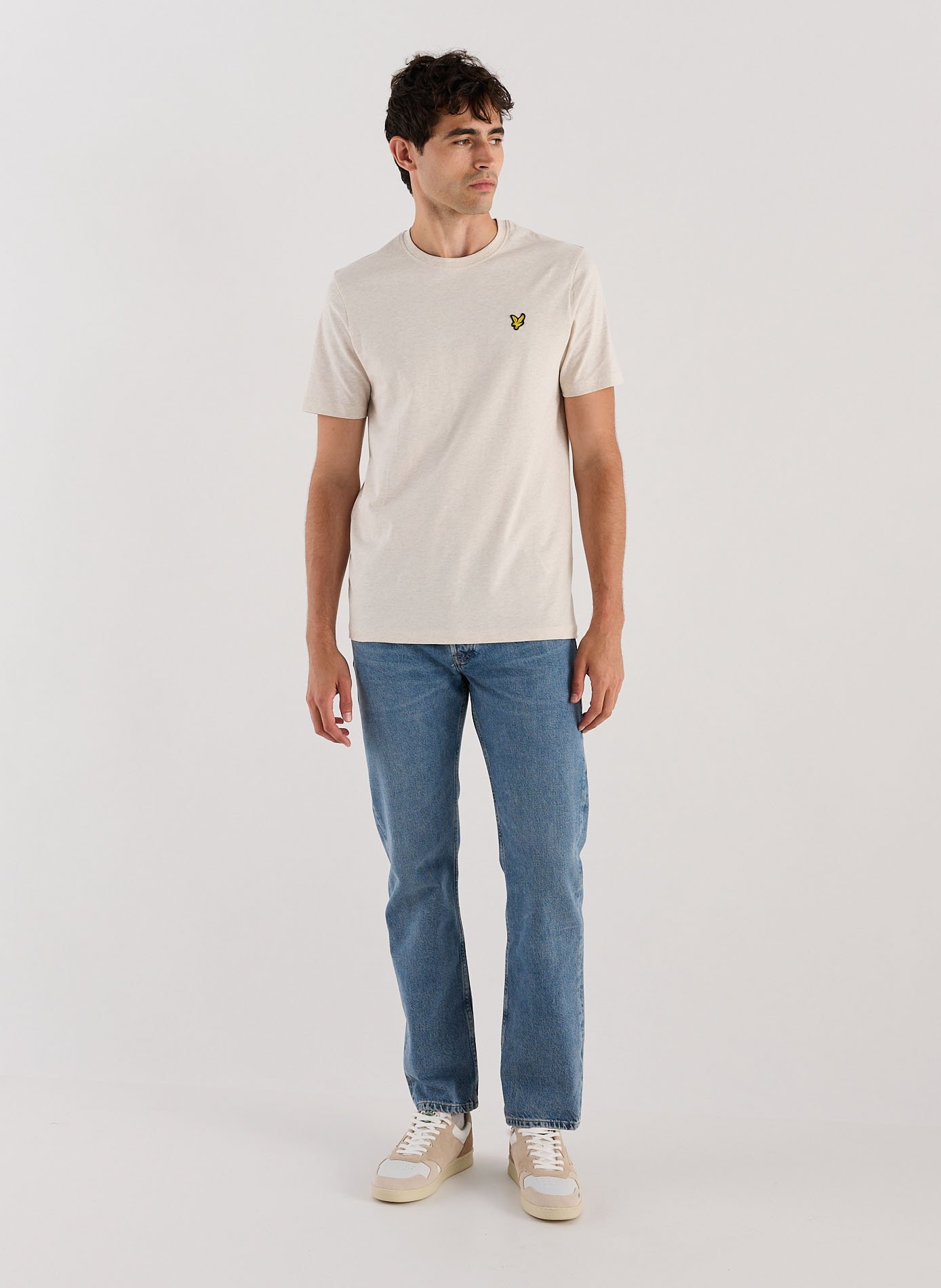  Logo T-shirt LYLE & SCOTT Beige