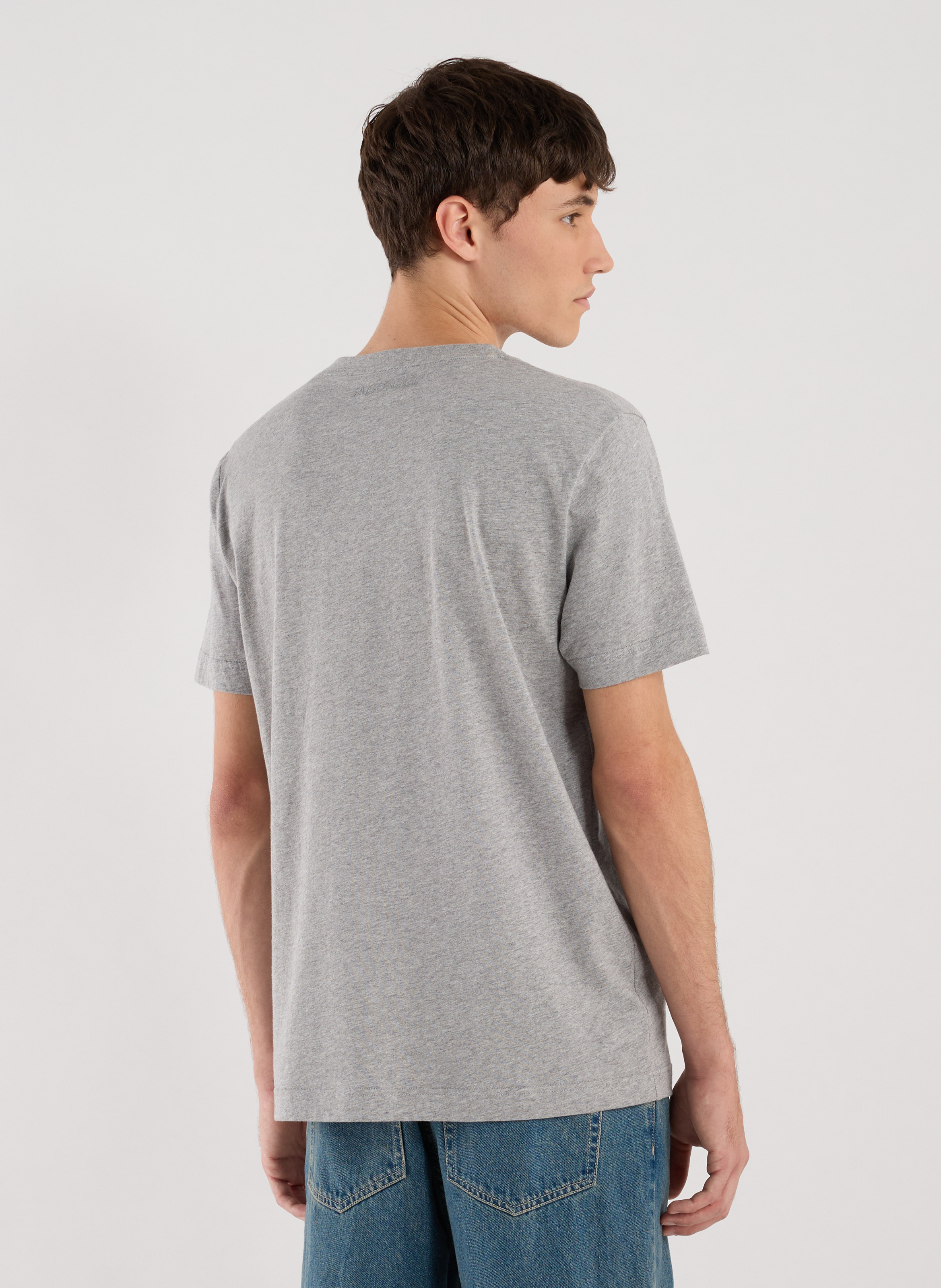 Round-neck T-shirt SAISON 1865 Grey