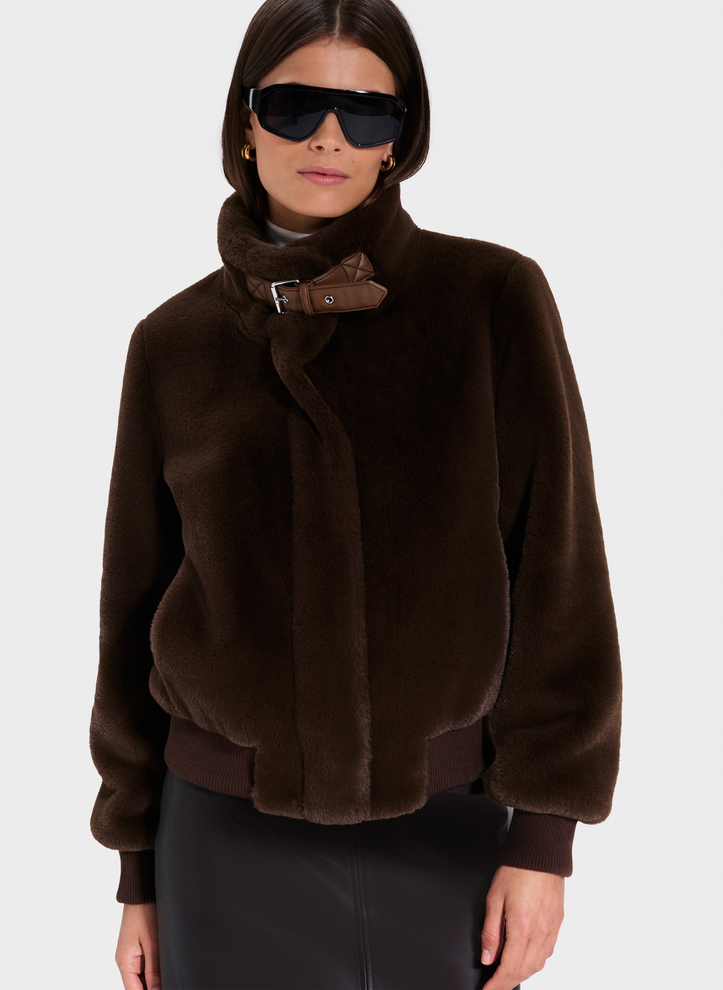 Veste   valou ZAPA Marron
