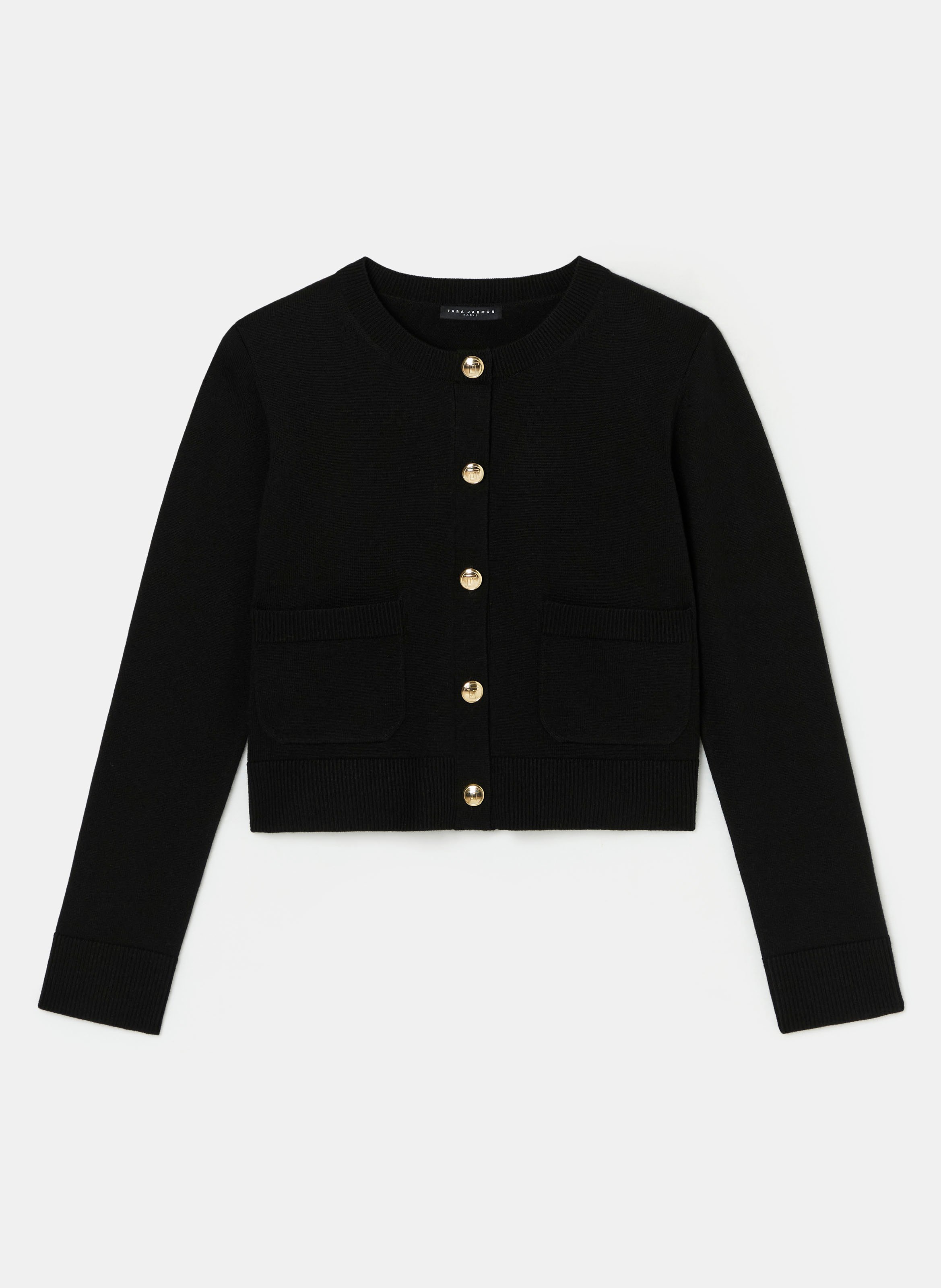 Gilet gyslain TARA JARMON Noir