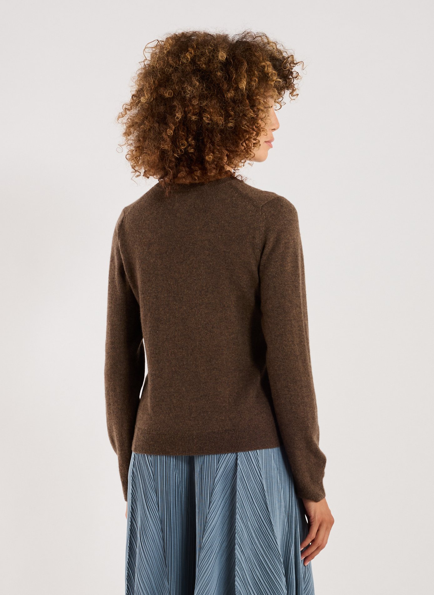  Cashmere jumper AU PRINTEMPS PARIS Brown