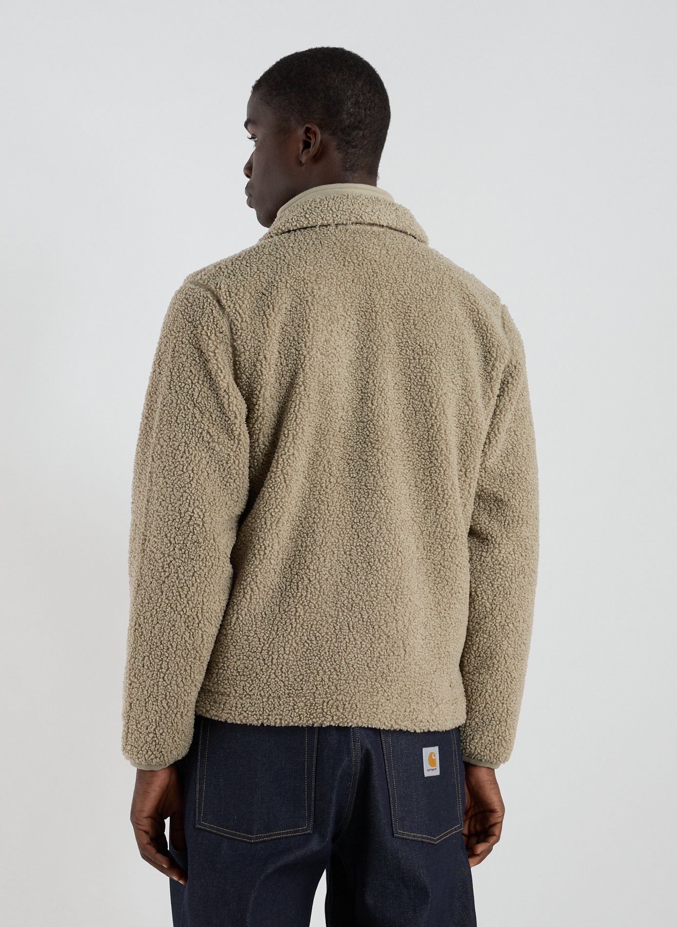 Surchemise shearling col classique K-WAY Vert