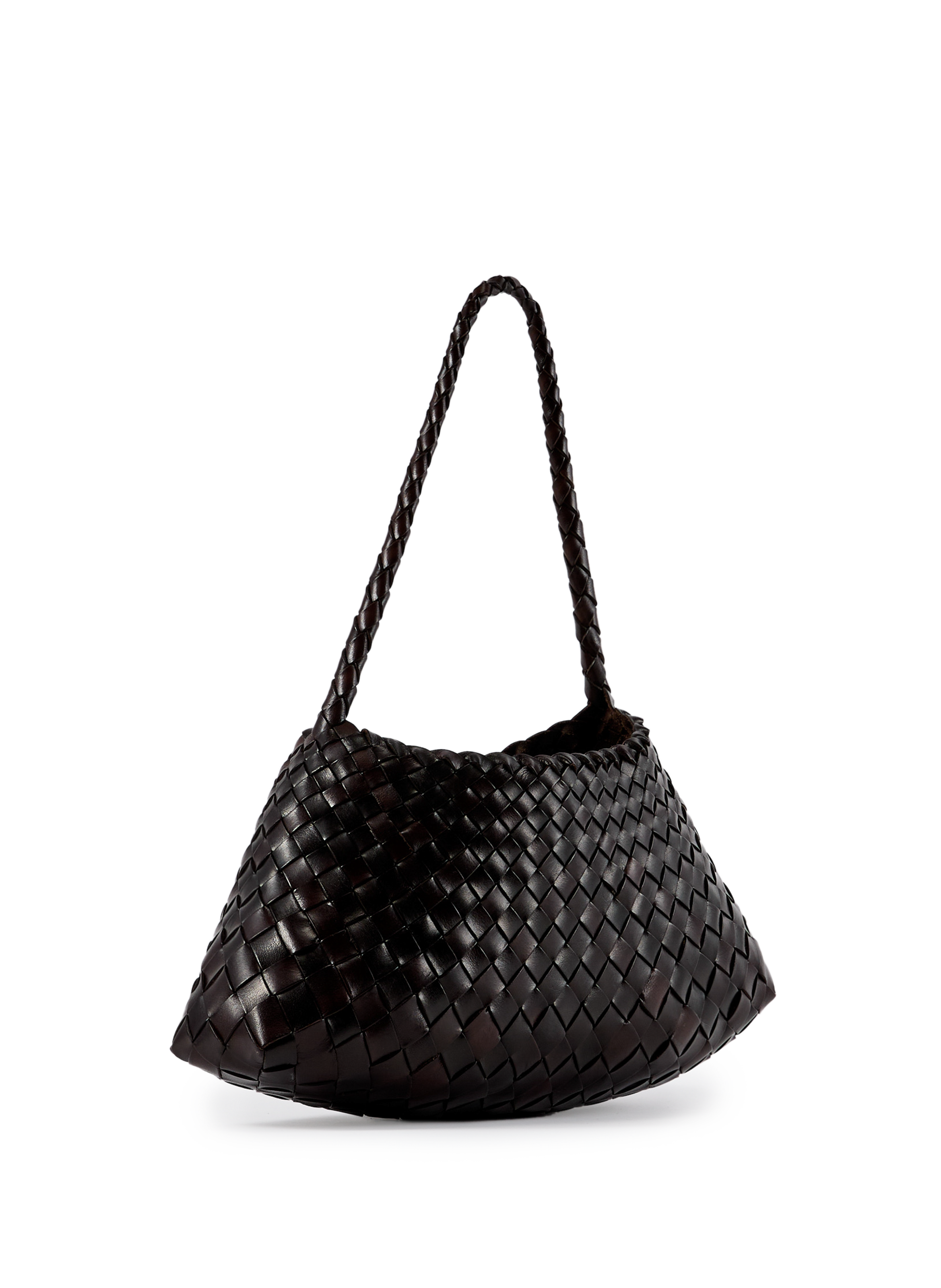 Sac à main Rosanna en cuir  DRAGON DIFFUSION Marron