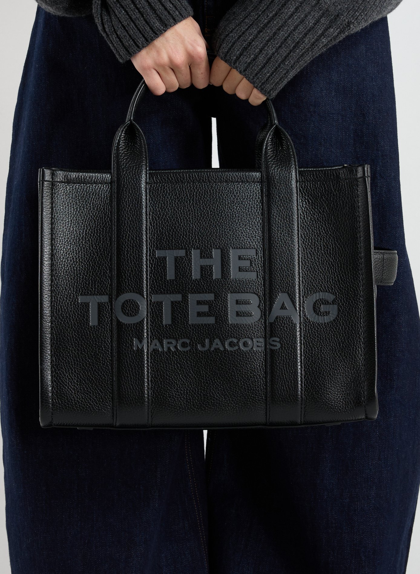 Sac à main en cuir MARC JACOBS Noir