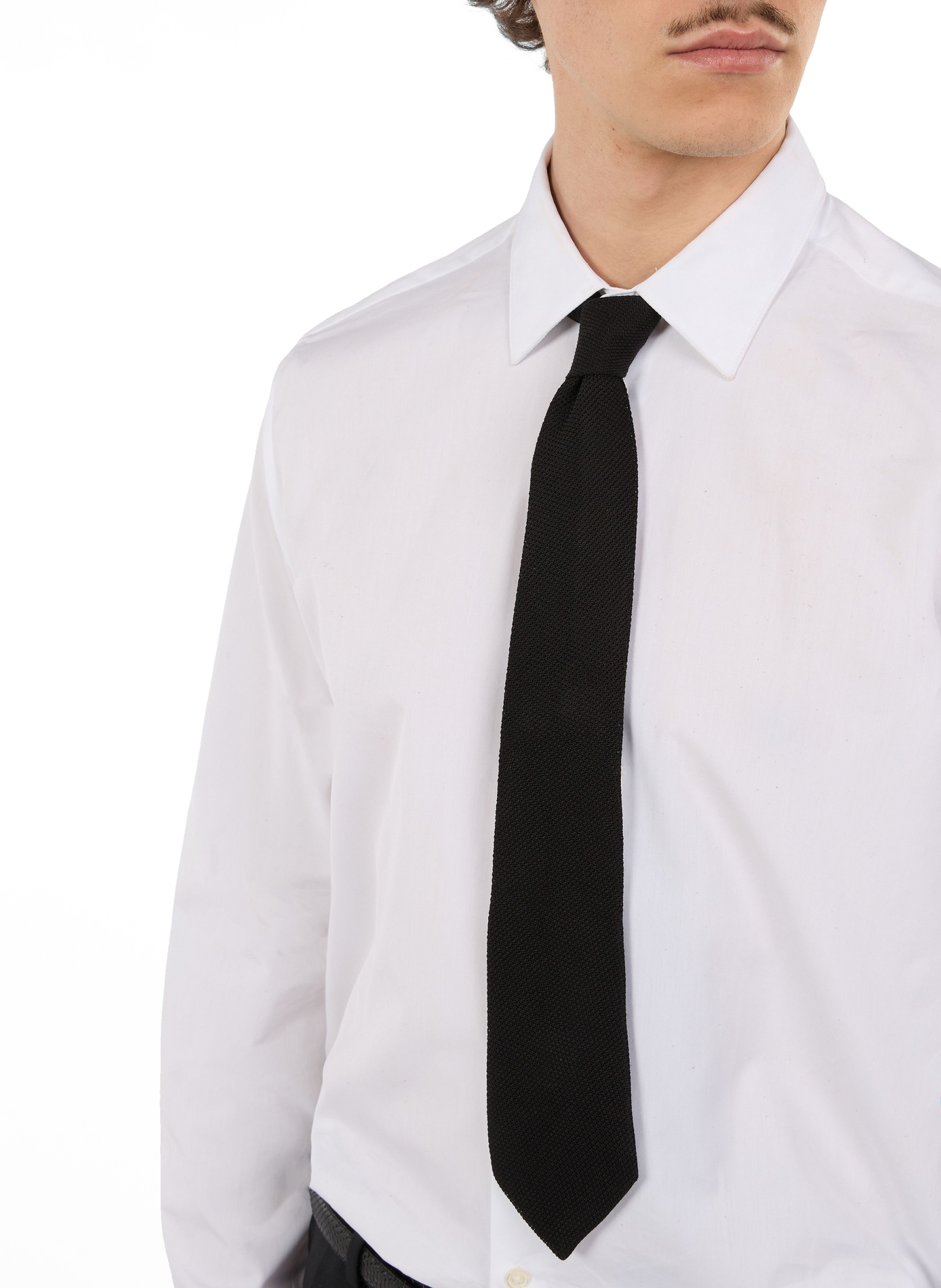  Silk tie SAISON 1865 Black