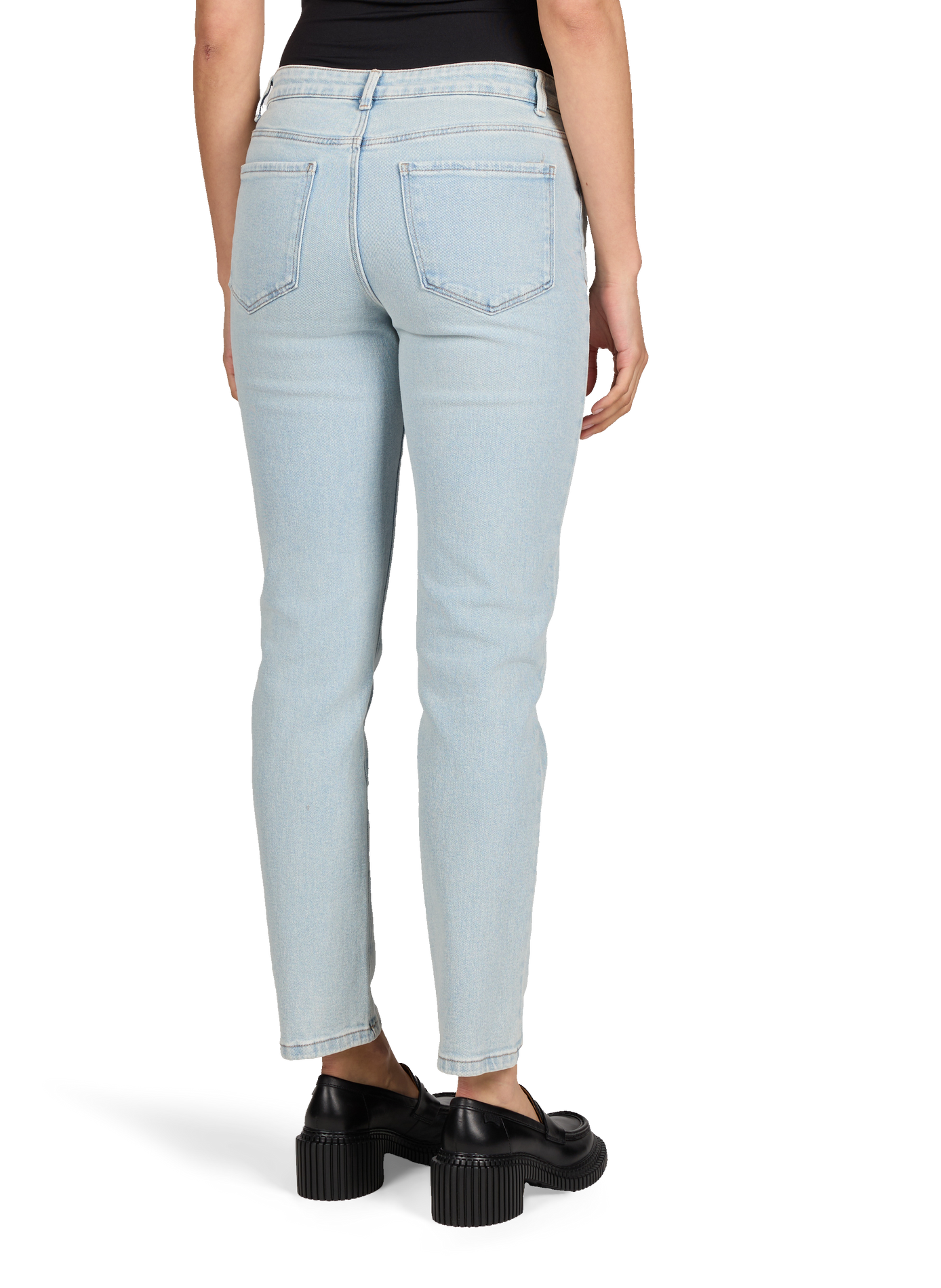 Straight leg jeans Vialice in blended cotton VILA Blue