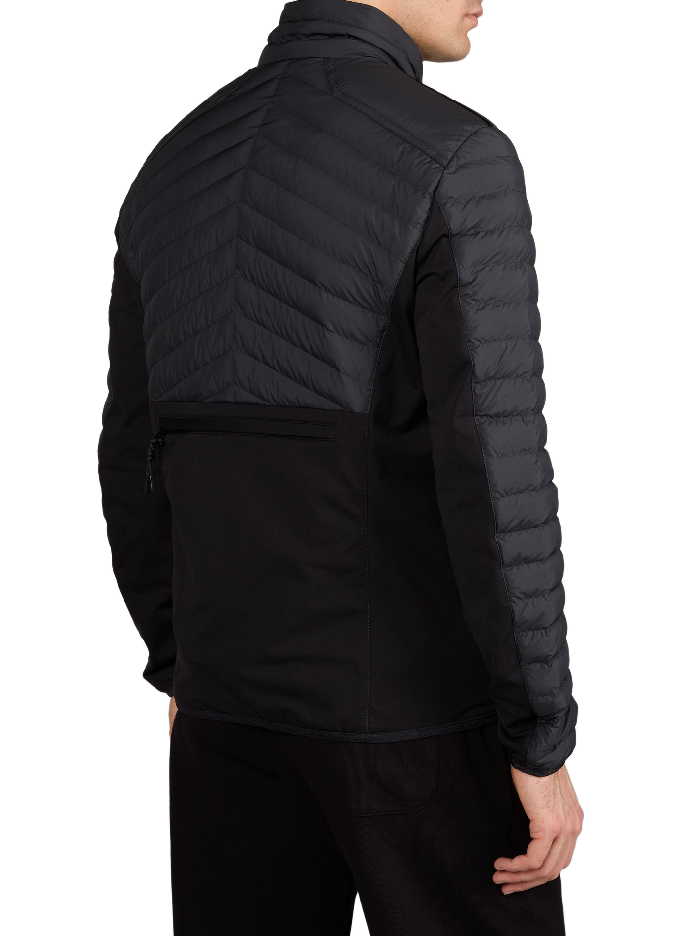 Retractable puffer jacket with high collar PARAJUMPERS Black
