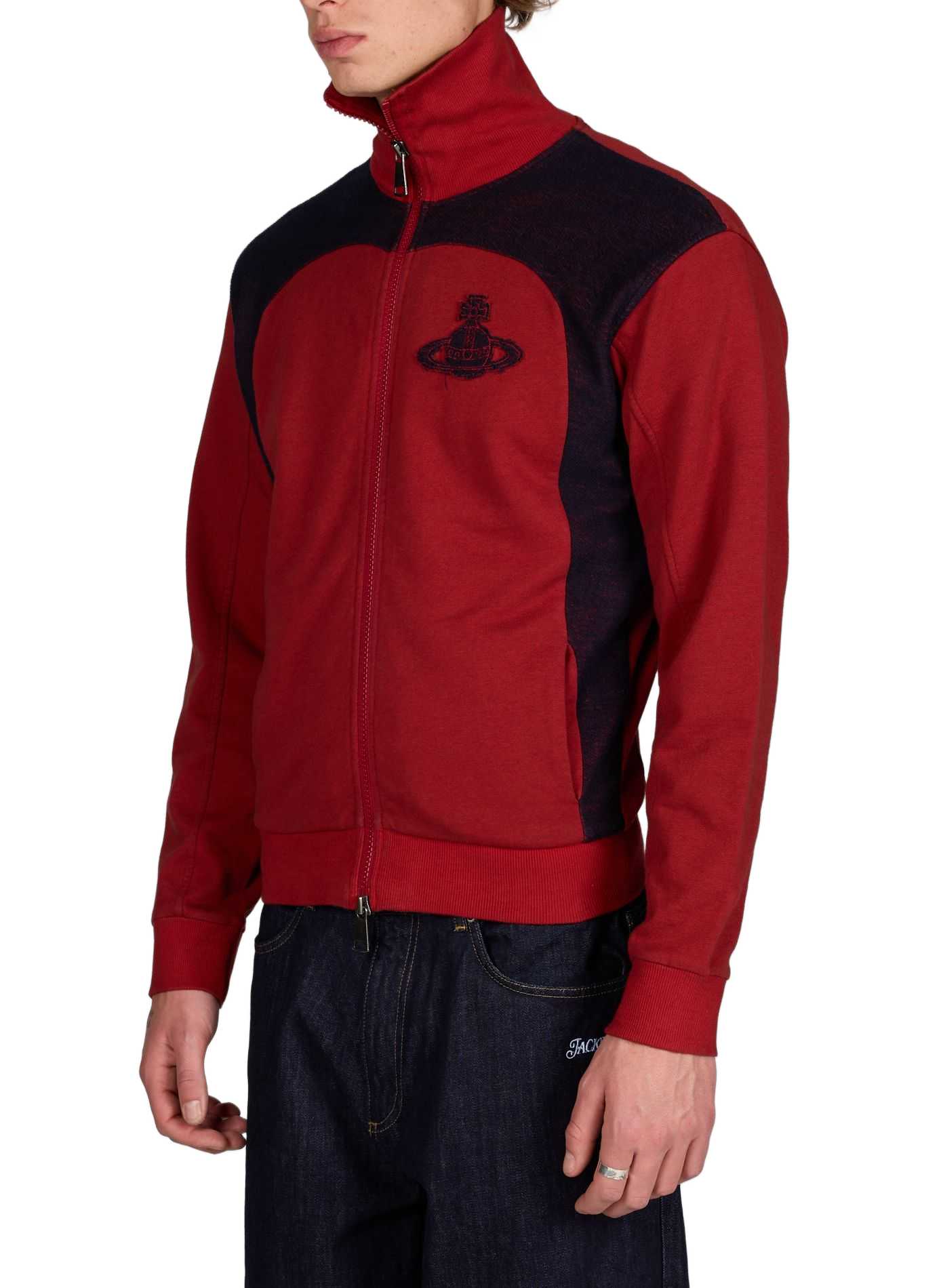 Cotton Alien Sweatshirt VIVIENNE WESTWOOD Red