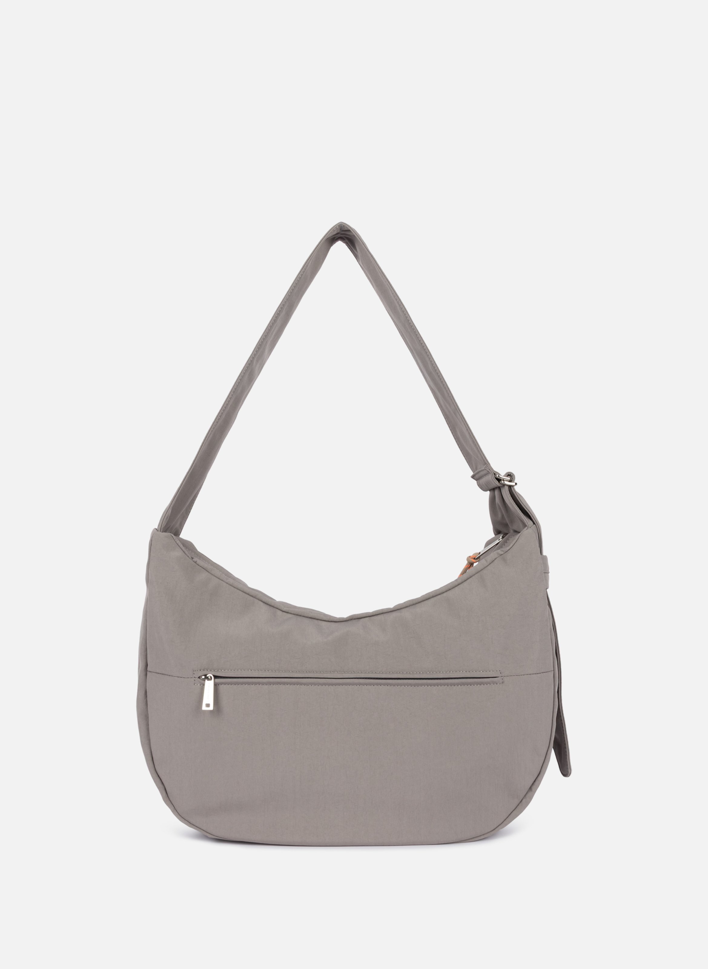 Très grand sac besace - basic love LANCASTER Gris