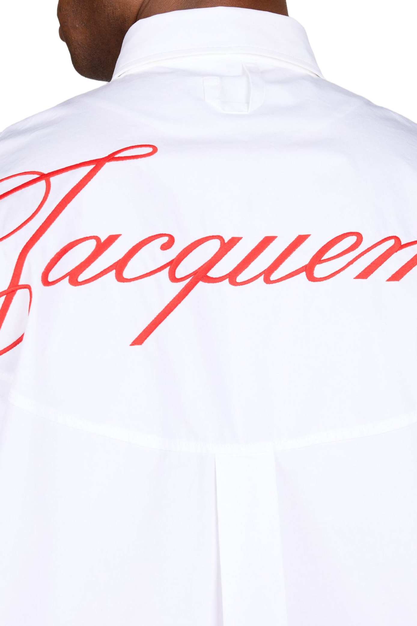 Chemise oversize en laine JACQUEMUS Blanc